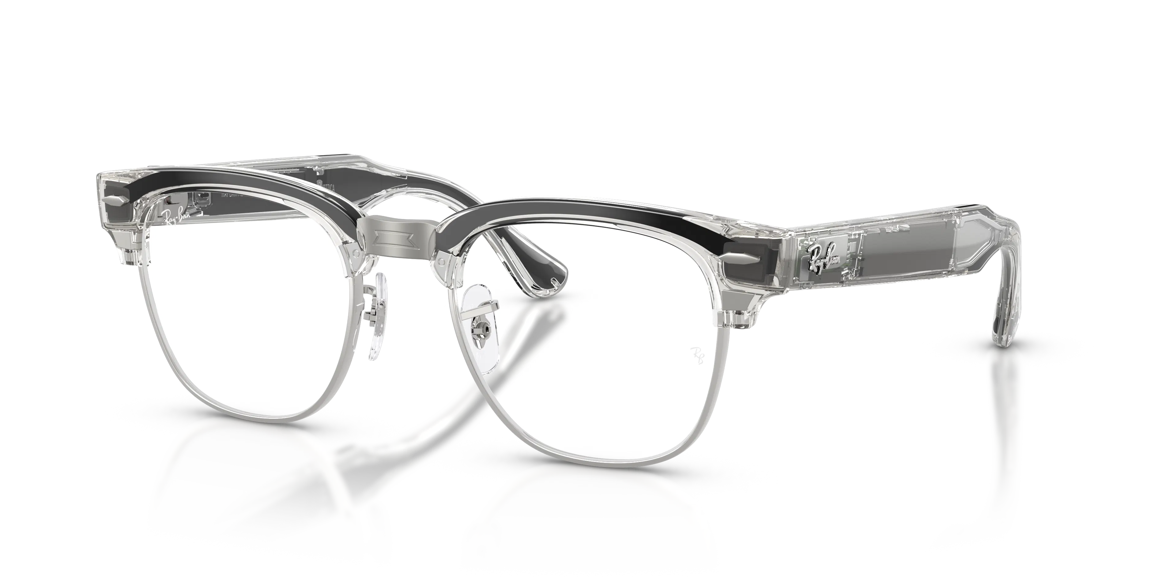 Angle_Left01, Ray-Ban Meta Audio Clubmaster Optics RW 7004V