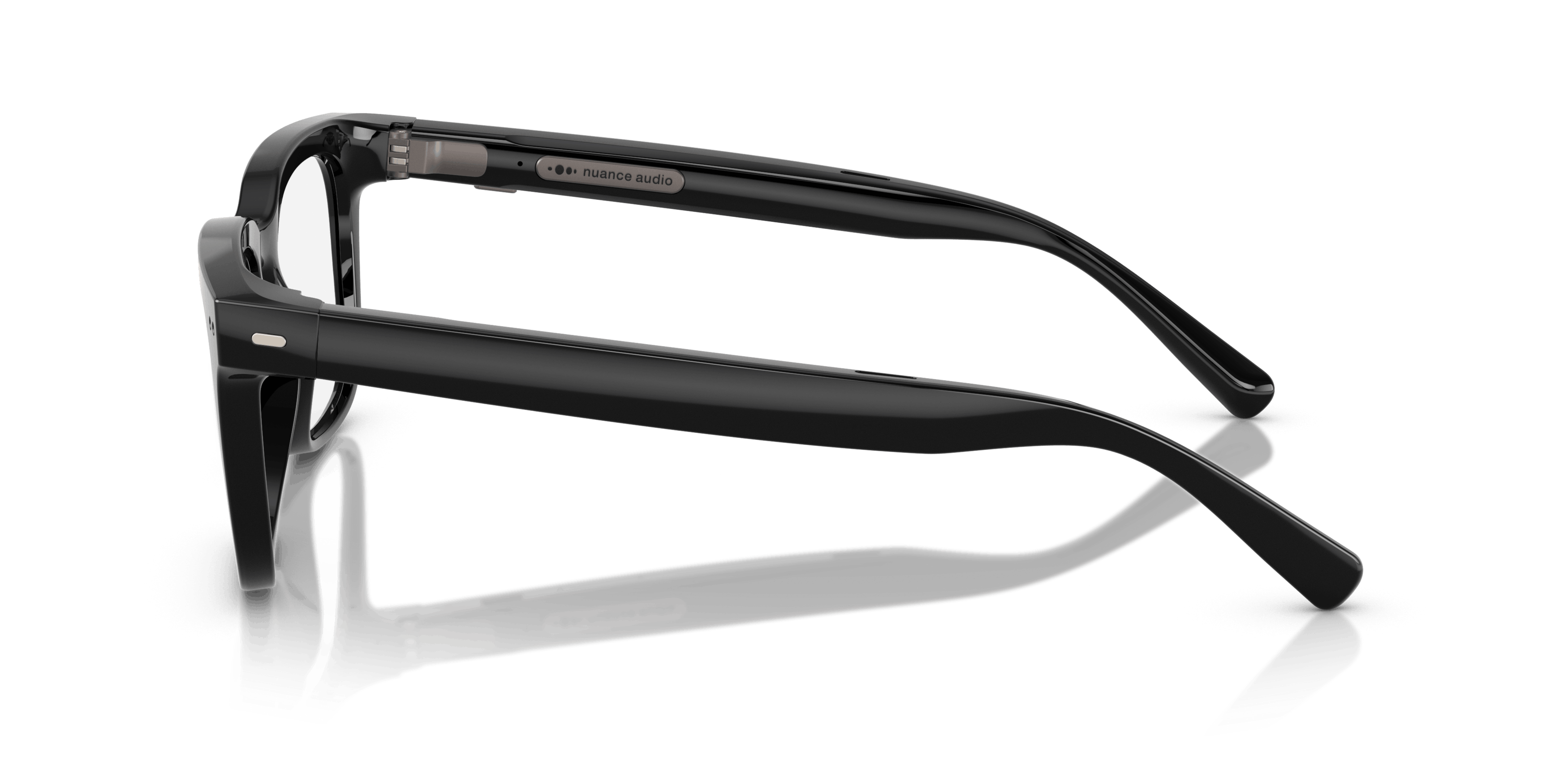 Angle_Left02, Nuance Audio AW5004 Hearing Glasses with Transitions® Lenses