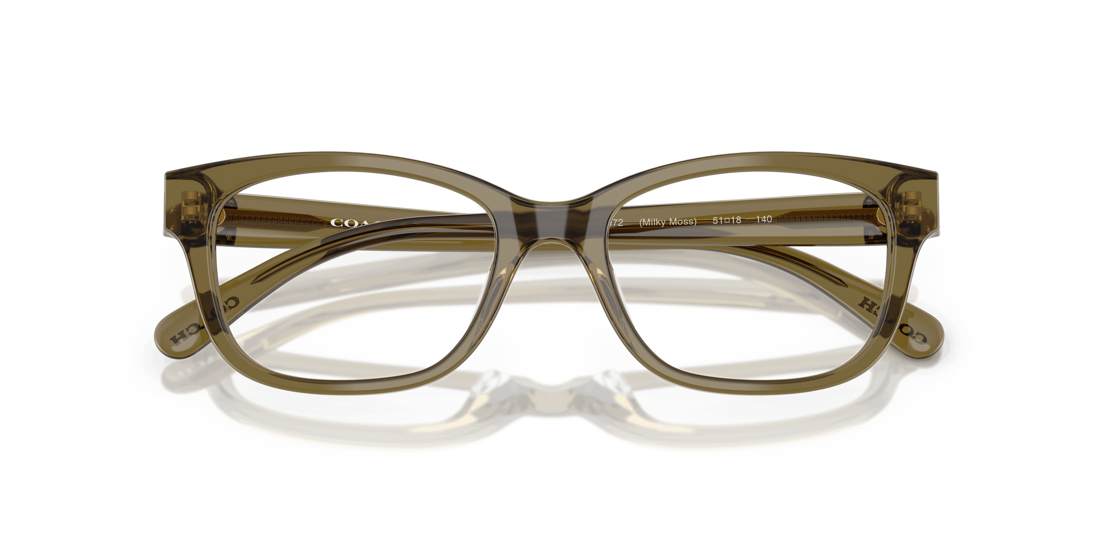 Folded, Coach HC 6257U Glasses