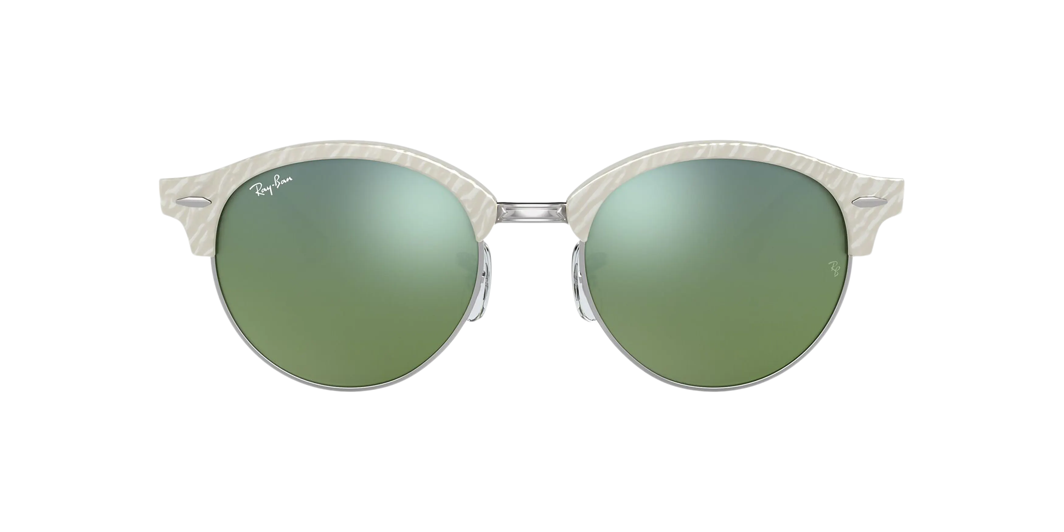Front, Ray-Ban Clubround Classic RB4246 988/2X