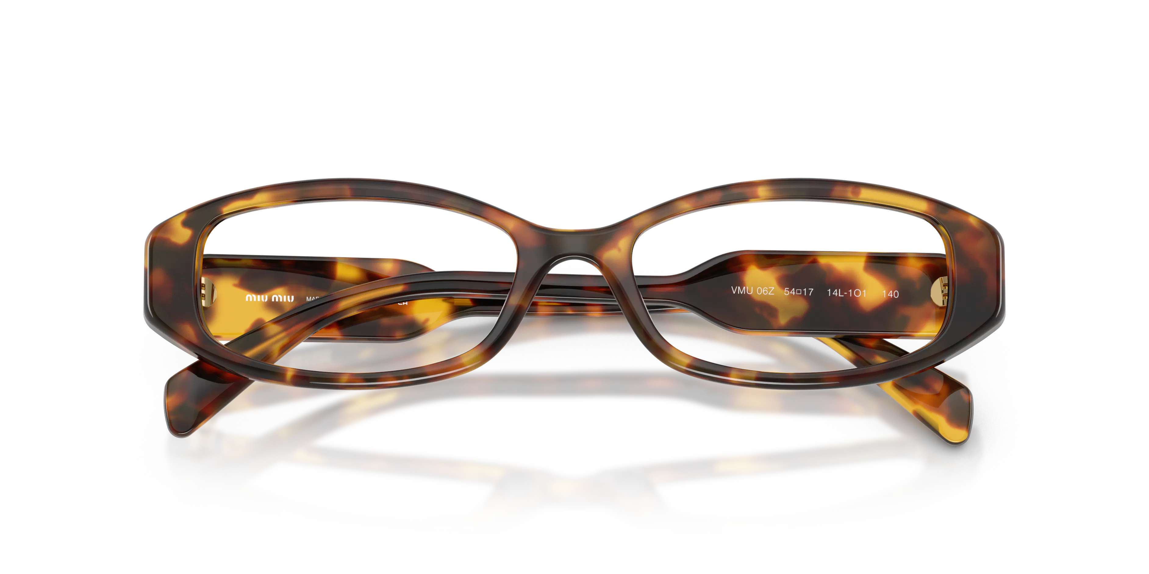 Folded, MIU MIU 0 MU 06ZV 14L1O1