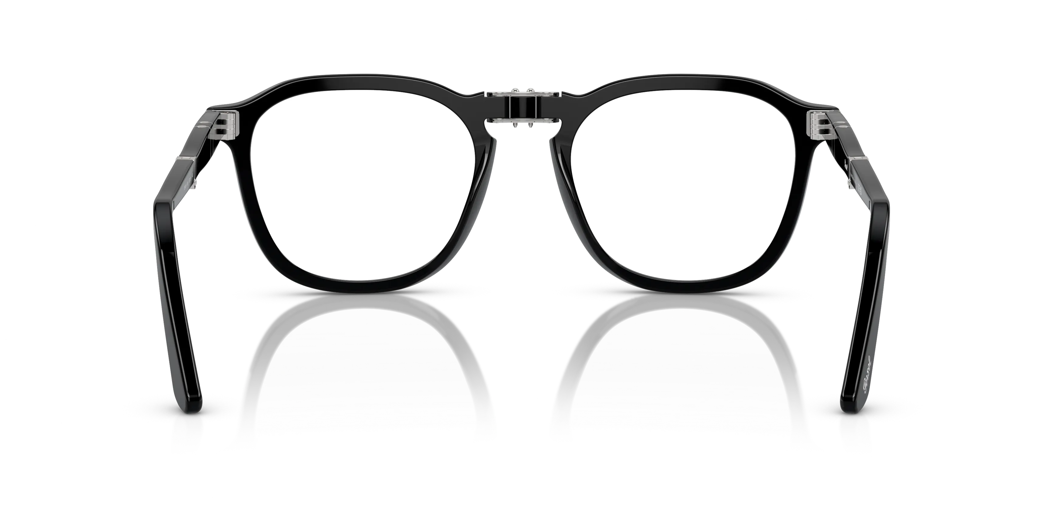 Persol PO3345V Rene square Glasses with Black frame | David Clulow