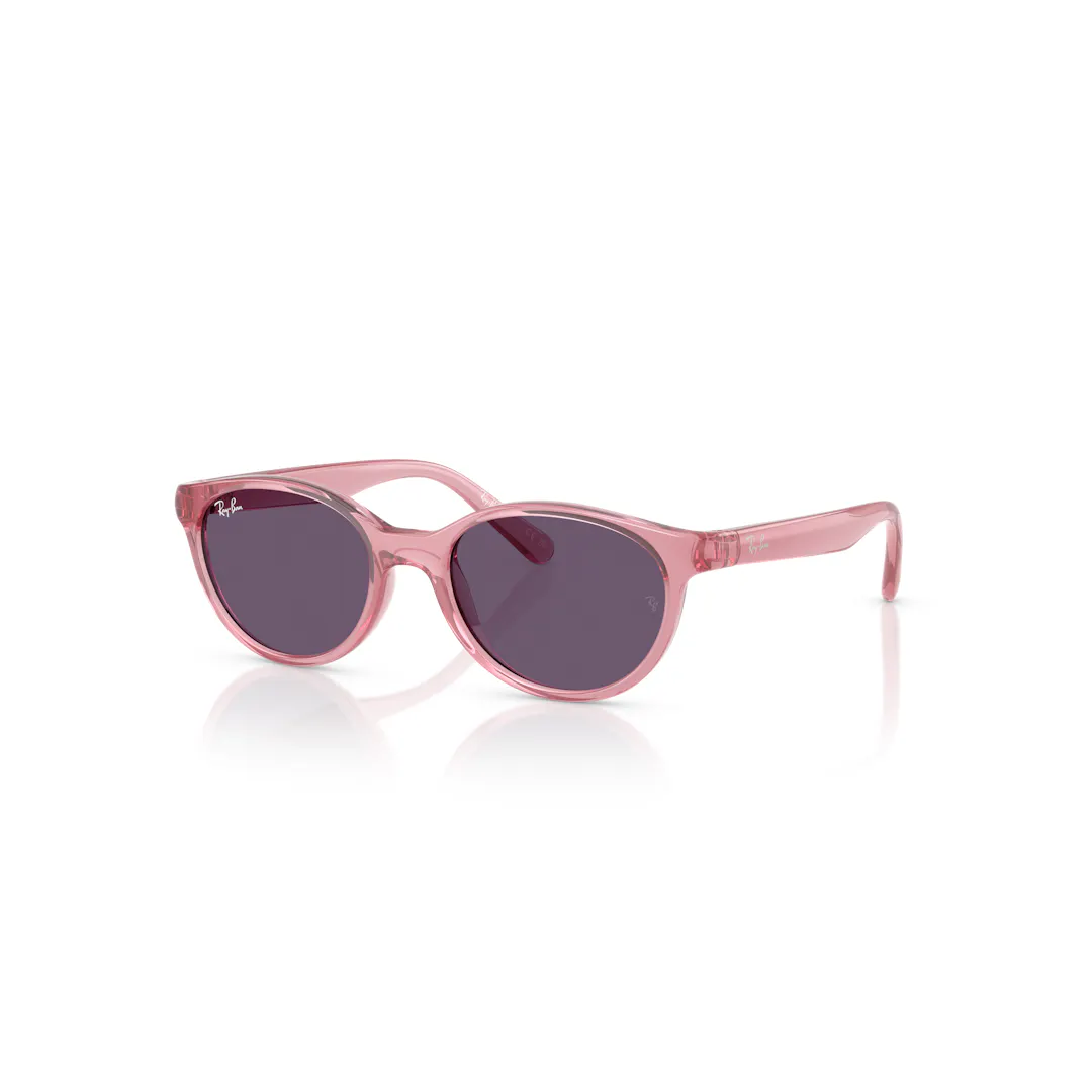 Ray-Ban Bio-Based 0RJ9080S Solbriller - Firkantede Rosa Ray-Ban Bio-Based 0RJ9080S Solbriller - Firkantede Rosa