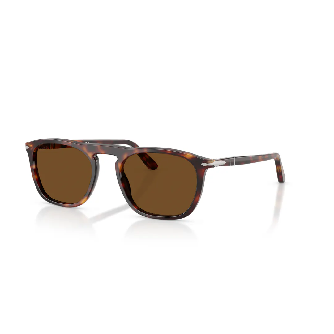 Persol 0PO3391S Solbriller - Firkantede Skildpadde Polariserede Linser Persol 0PO3391S Solbriller - Firkantede Skildpadde Polariserede Linser