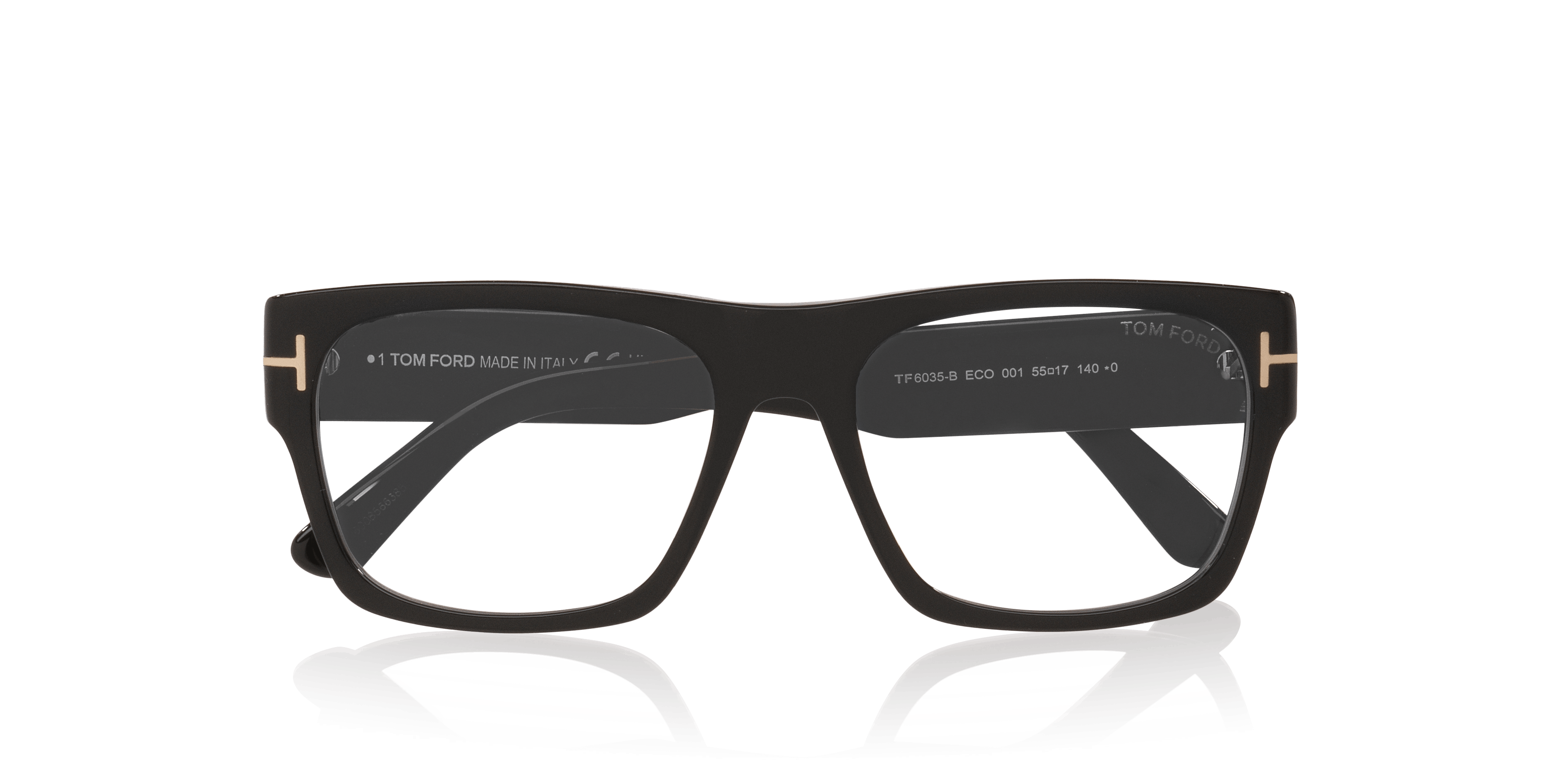 Folded, Tom Ford FT6035-B 001 Briller