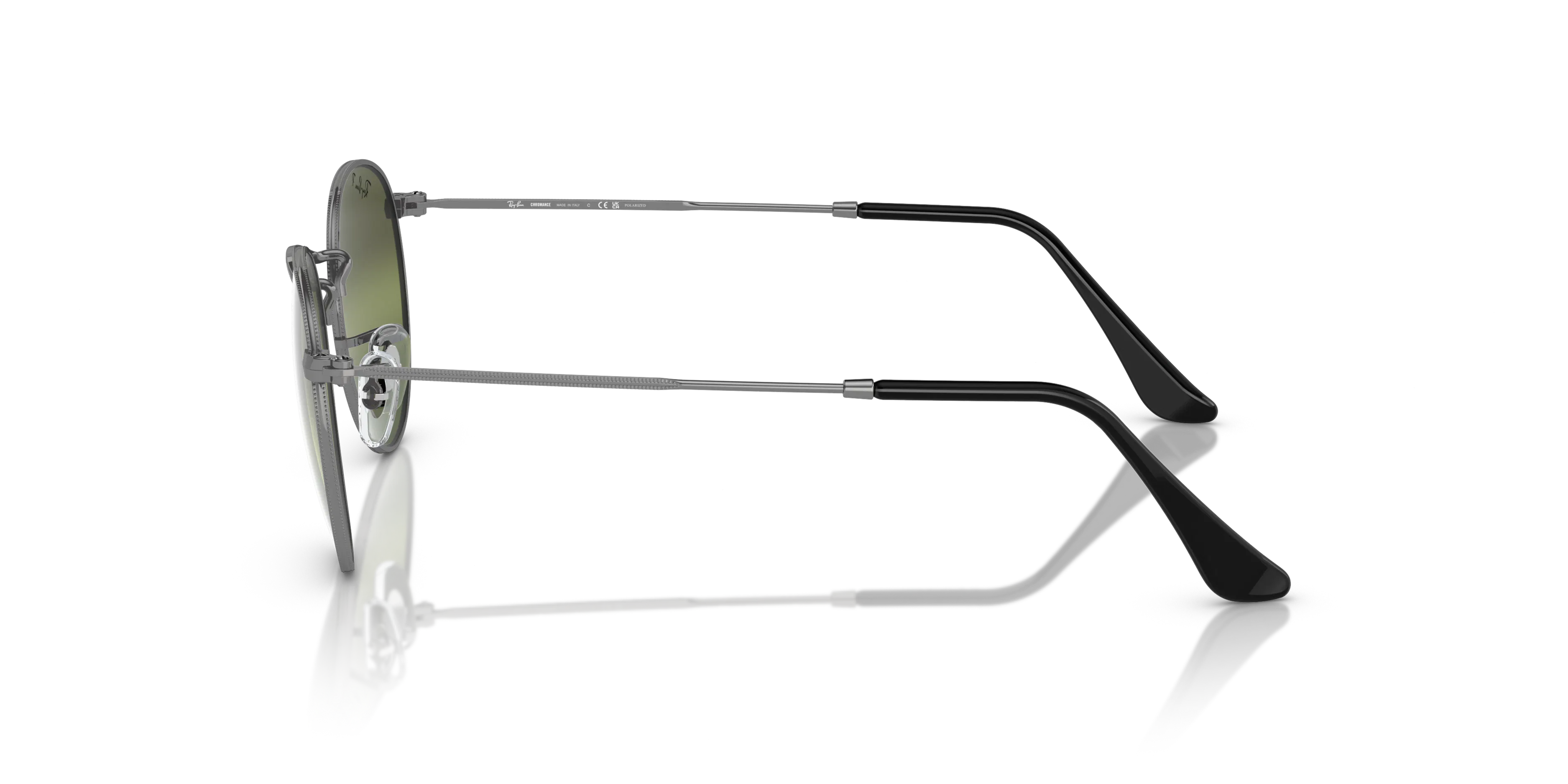 Angle_Left02, Ray-Ban ROUND METAL RB3447 004/G4