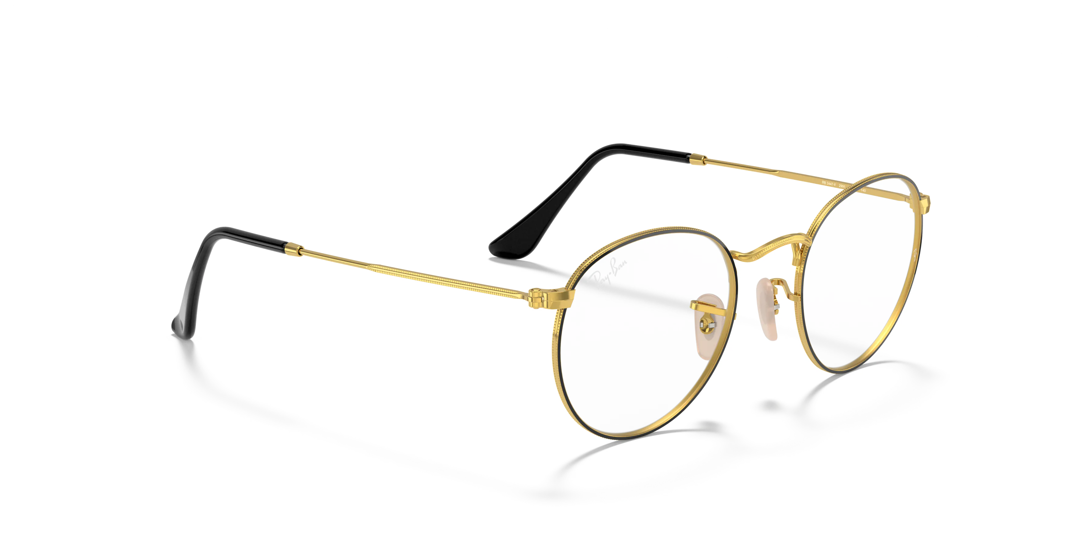 Angle_Right01, Ray-Ban Round Metal RX3447V 2991