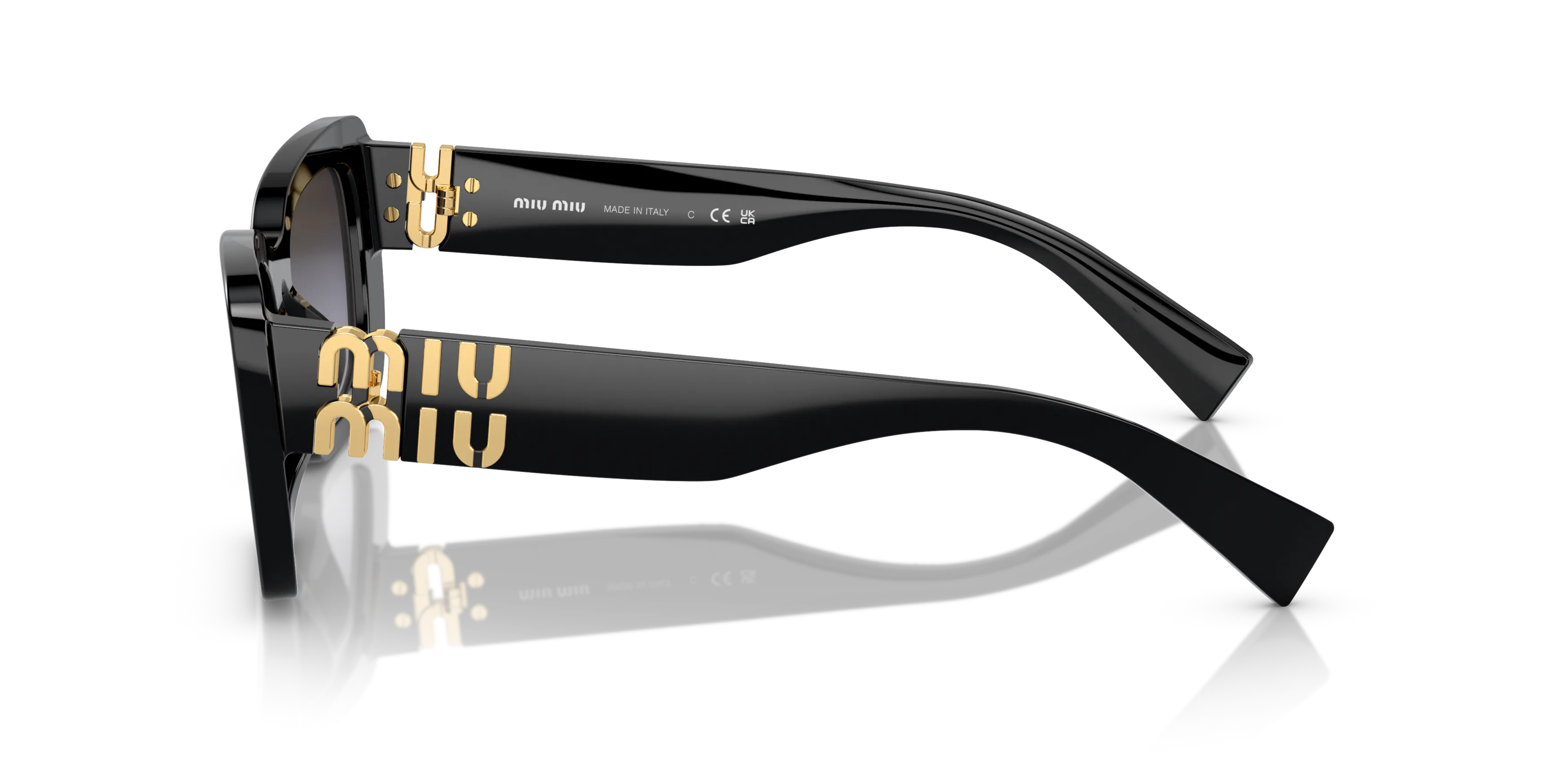 Angle_Left02, Miu Miu 0MU07YS 1AB5D1 Solglasögon