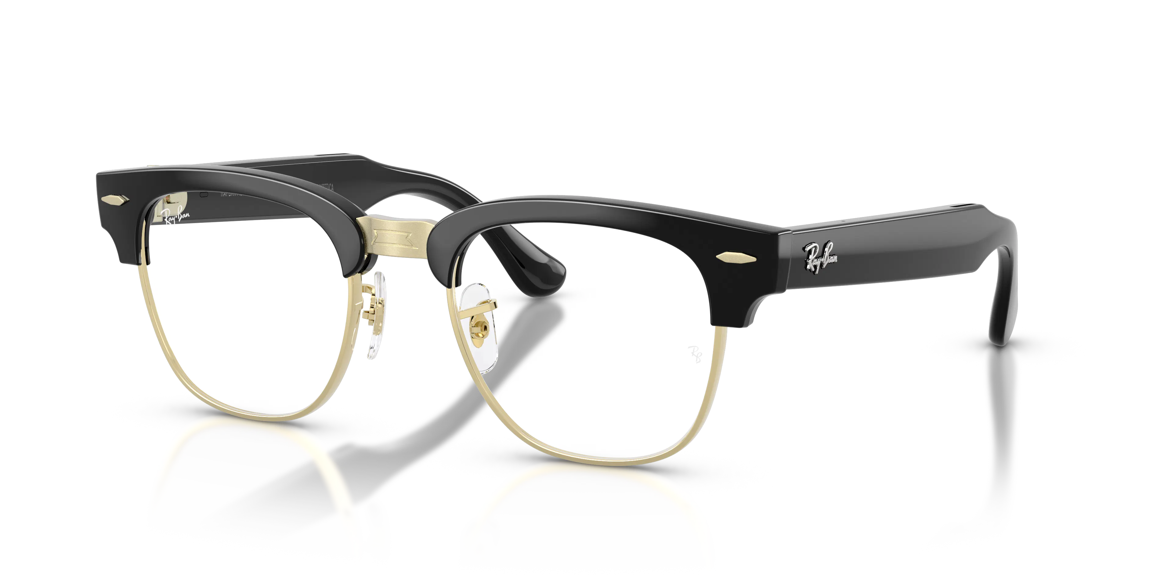 Angle_Left01, Ray-Ban Meta Audio Clubmaster RW7004 601/1M