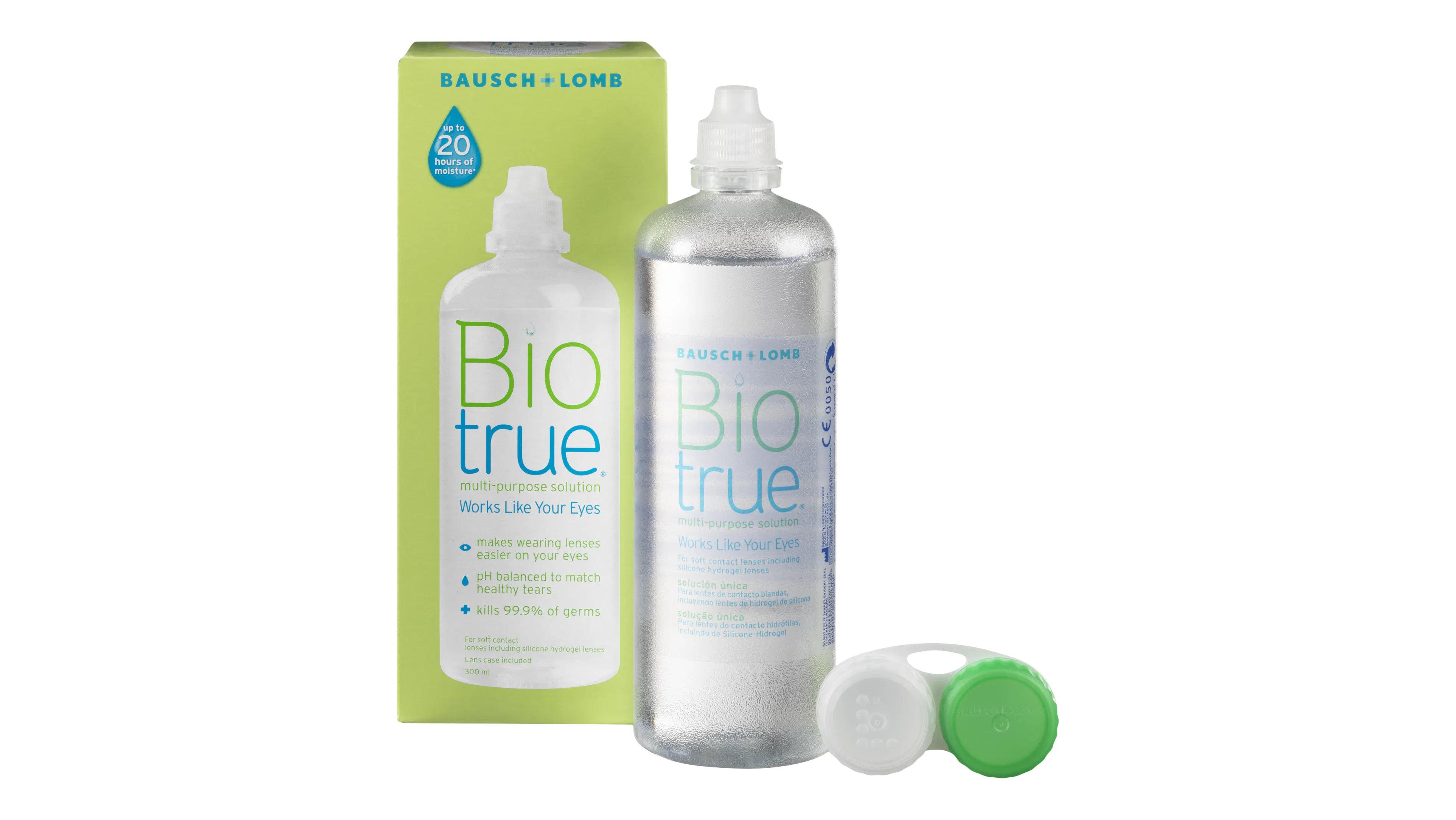 Front, BIotrue 300 ml Multiplas utlizações 300ml