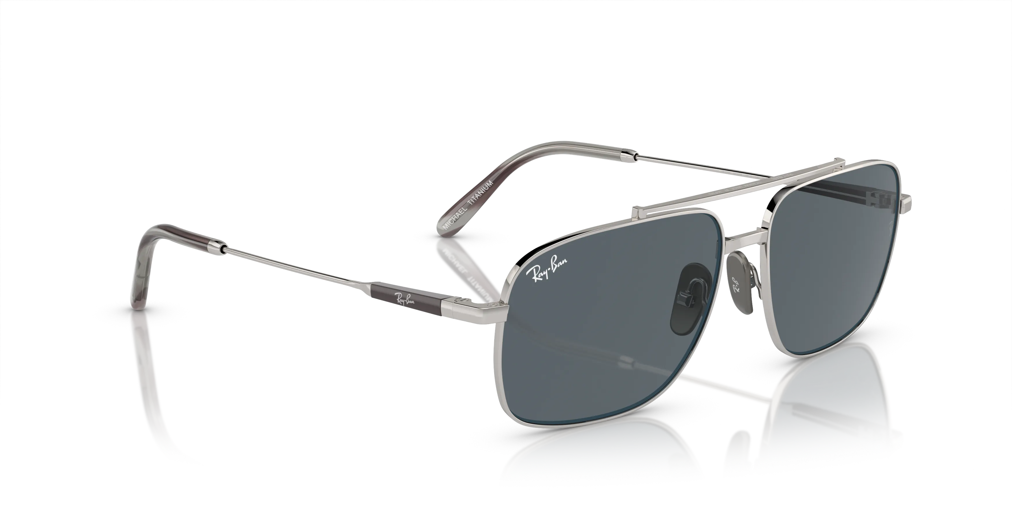 Angle_Right01, Ray-Ban Michael Titanium RB8096 9209R5