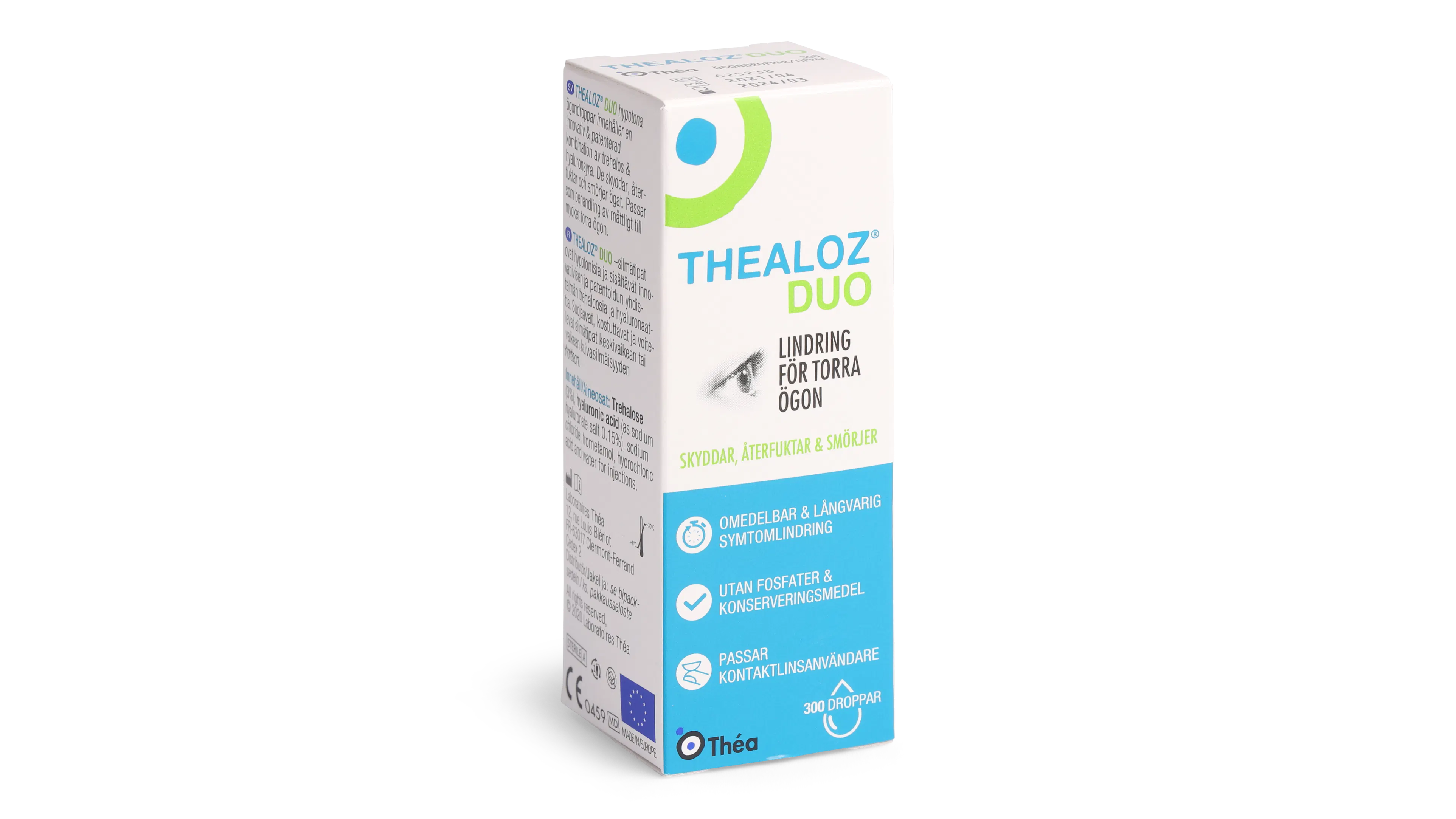 Angle_Right01, Thealoz Duo För Torra Ögon 10 ml