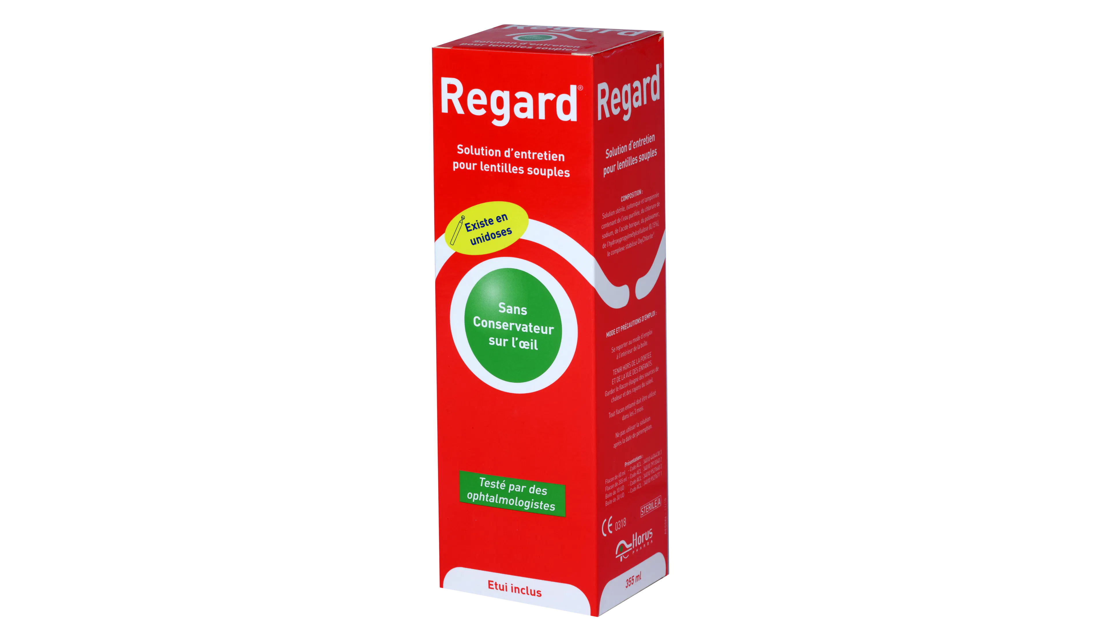 Front, Regard - 355ml Multifonction FLACON SIMPLE (250 À 360ML)