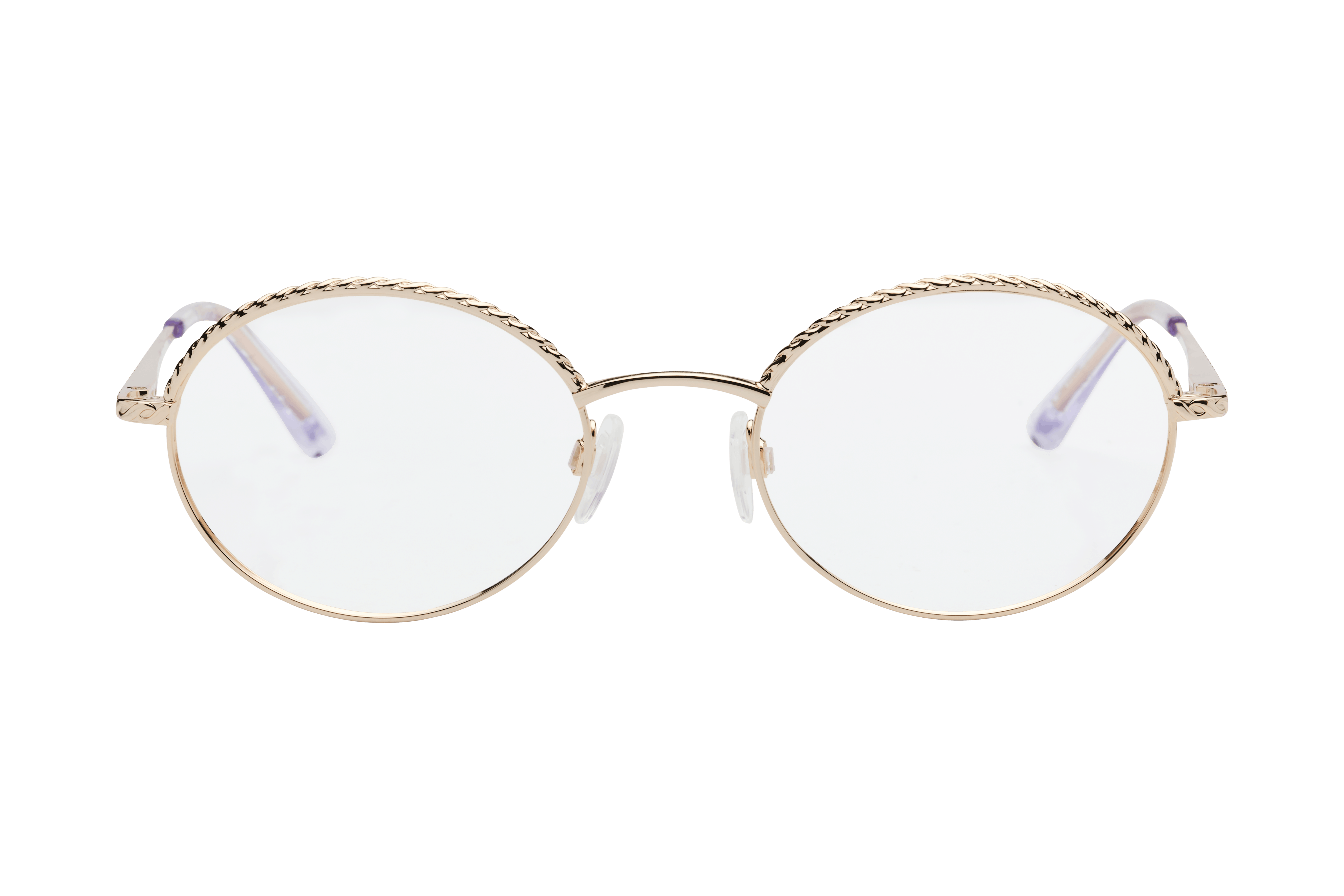 Front, Efva Attling Twisted 8034 2221 Glasögonbåge