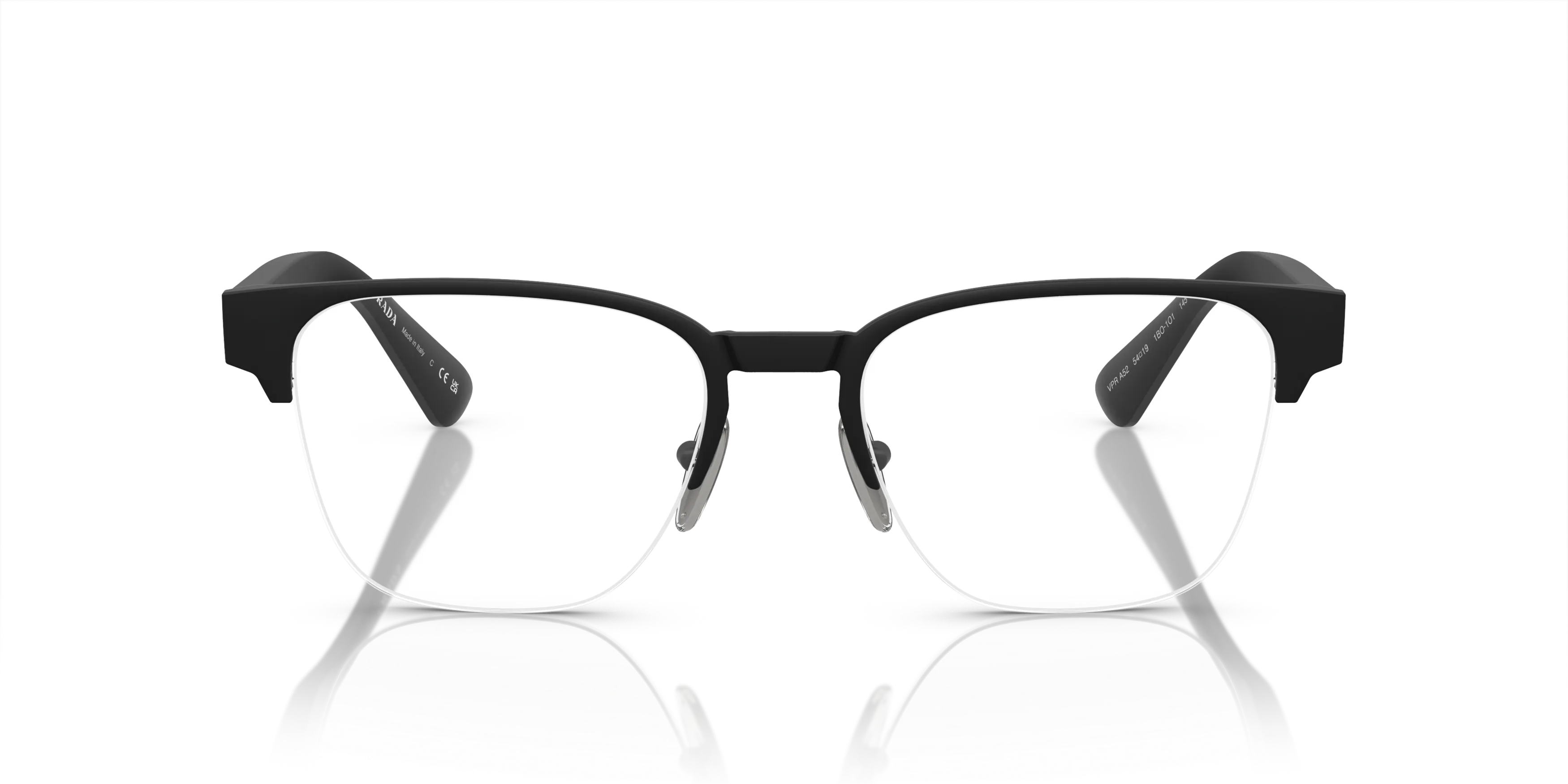 Front, Prada 0PRA52V 1BO1O1 Glasögonbåge