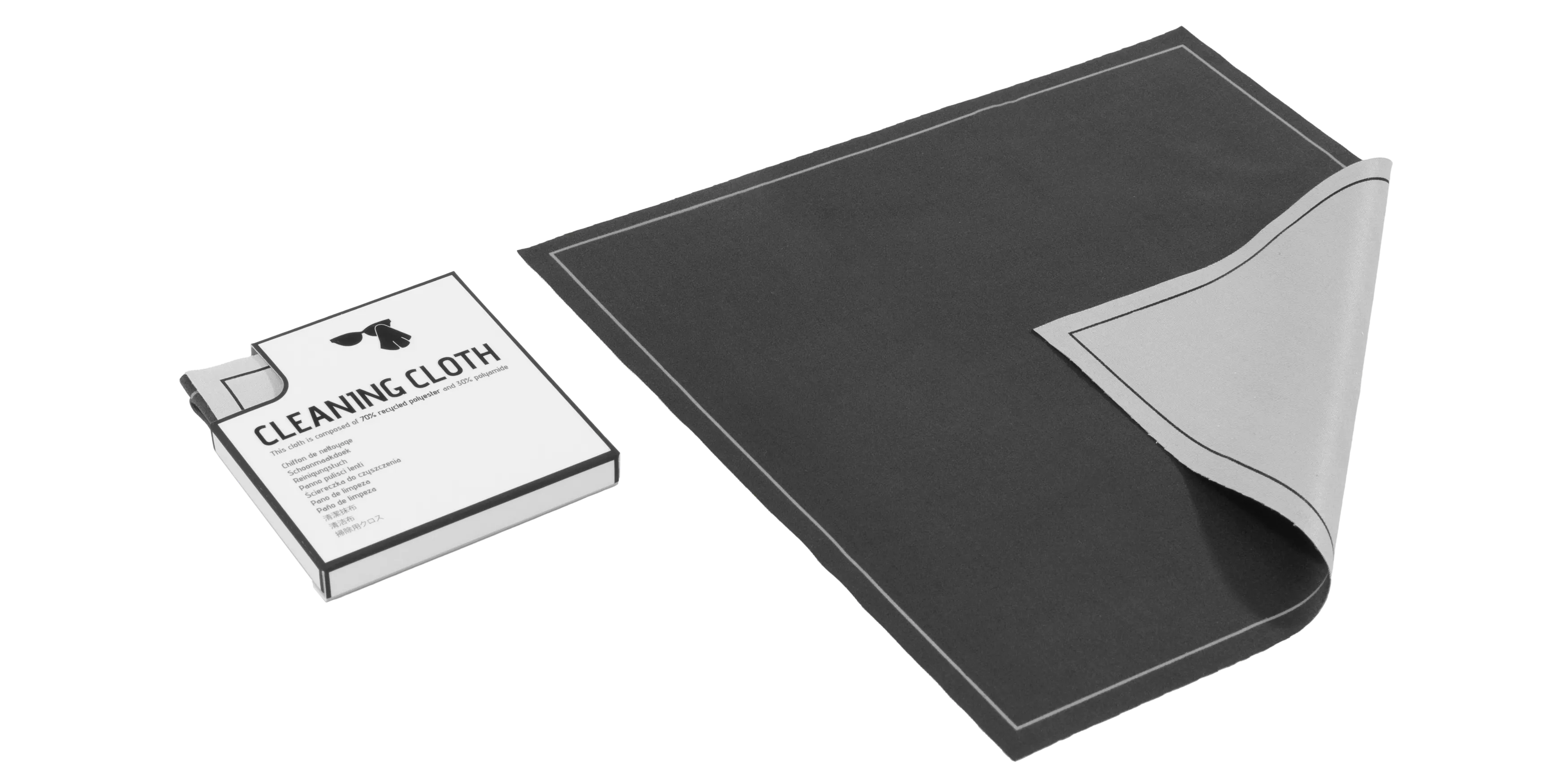 Front, Vision Express Cleaning Cloth