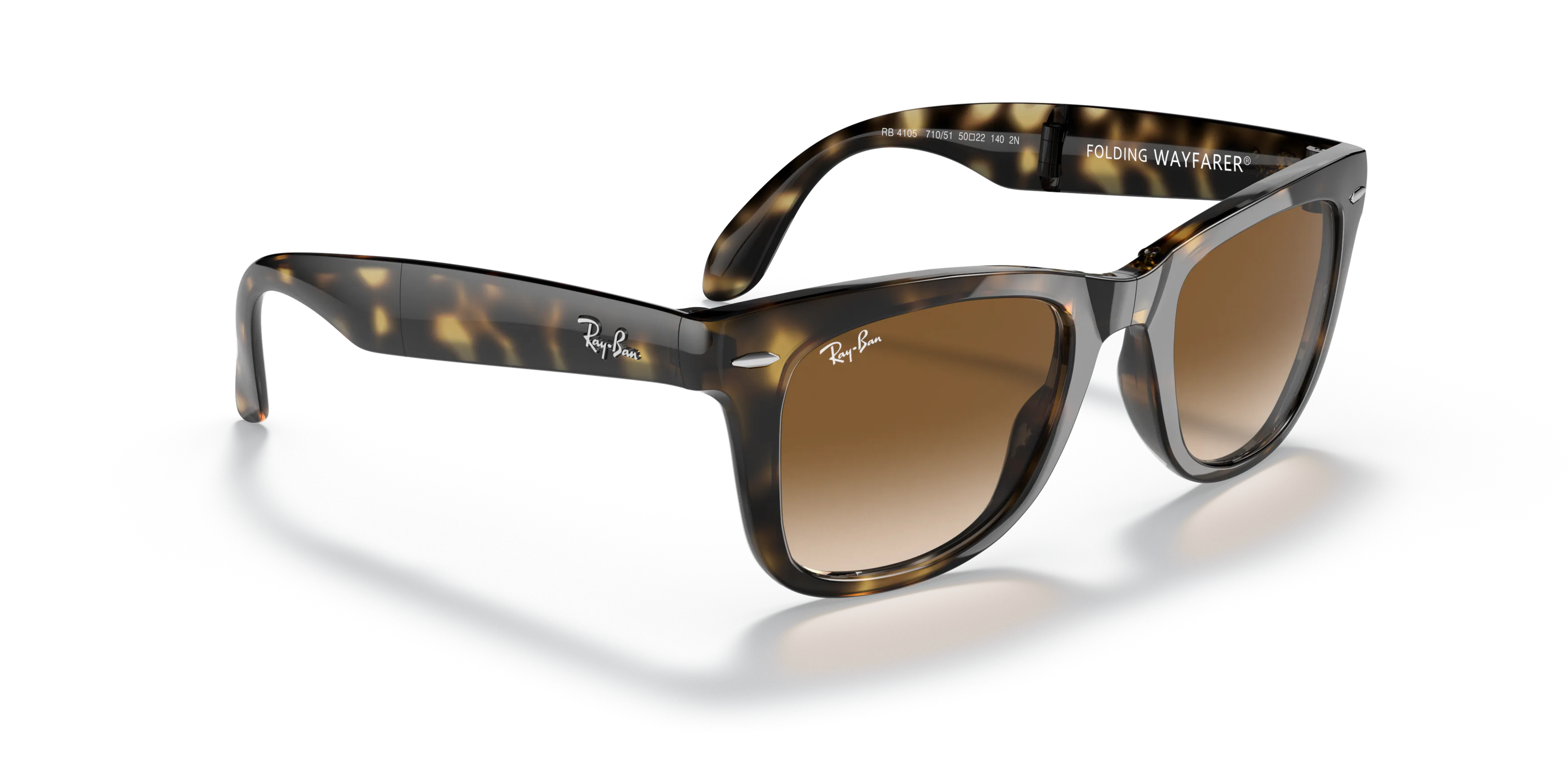 Ray-Ban Wayfarer Folding Classic RB4105 710/51 zonnebril | Pearle Ray-Ban Wayfarer Folding Classic RB4105 710/51 zonnebril | Pearle