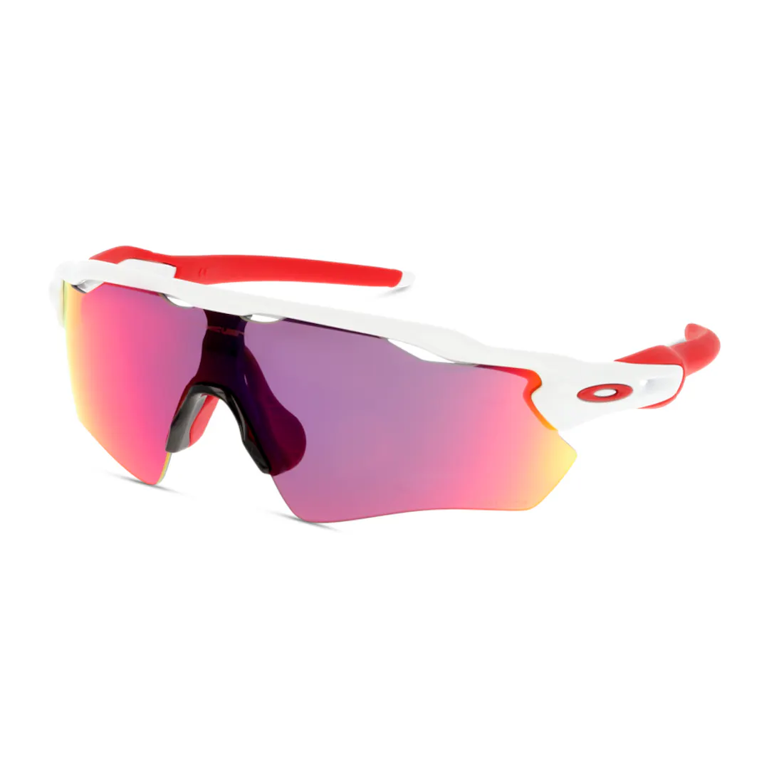 Oakley Radar EV Path 0OO9208 Solbriller - Firkantede Hvid Spejlede Linser billede