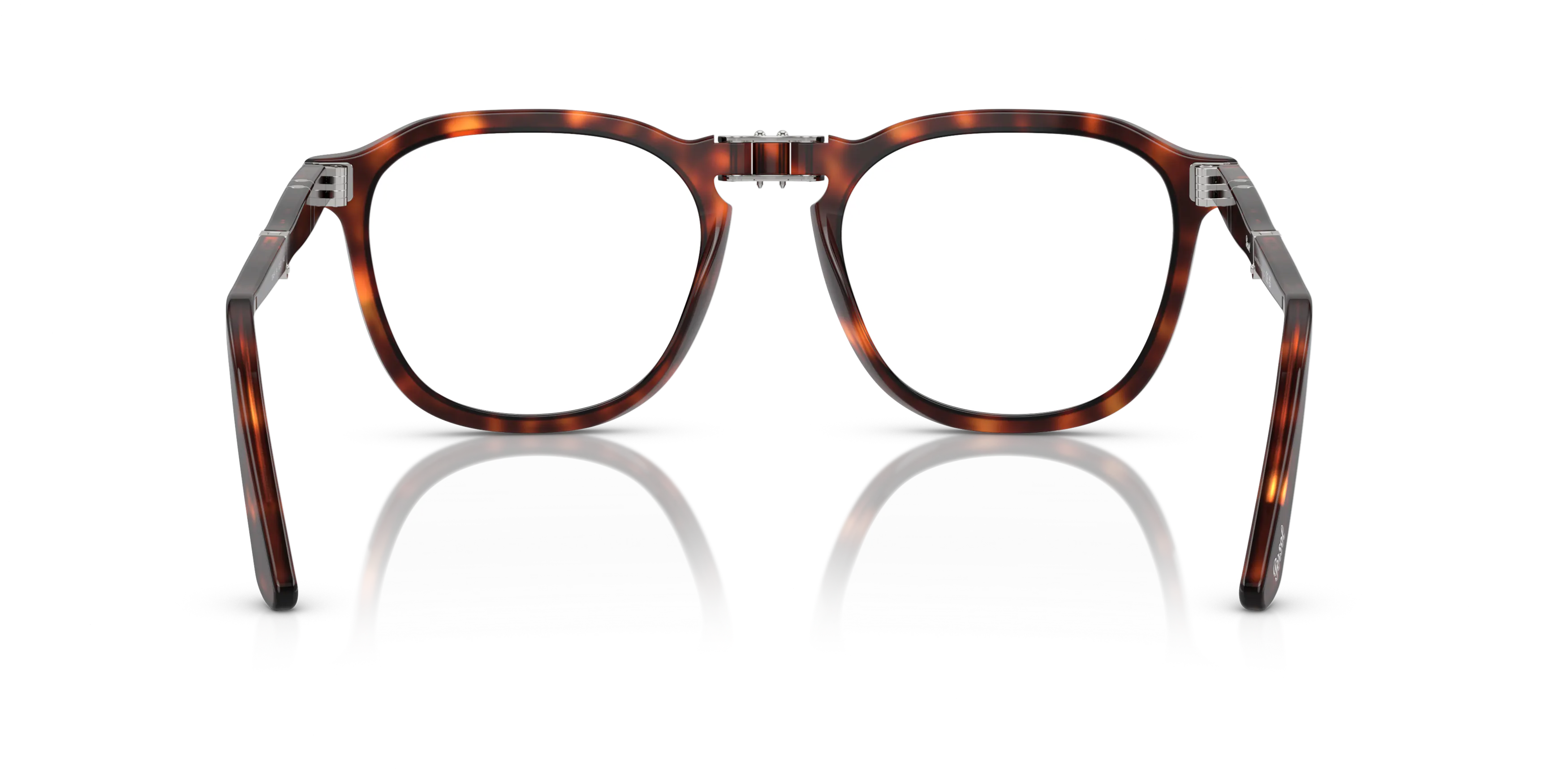 Persol PO3345V Rene square Glasses with Black frame | David Clulow