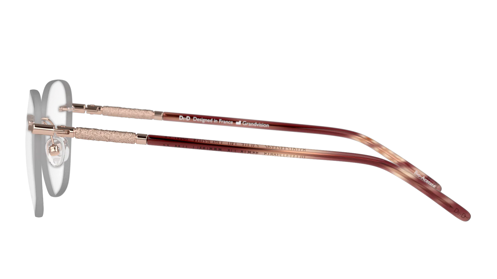 Angle_Left02, DbyD DB OF5074 Glasses