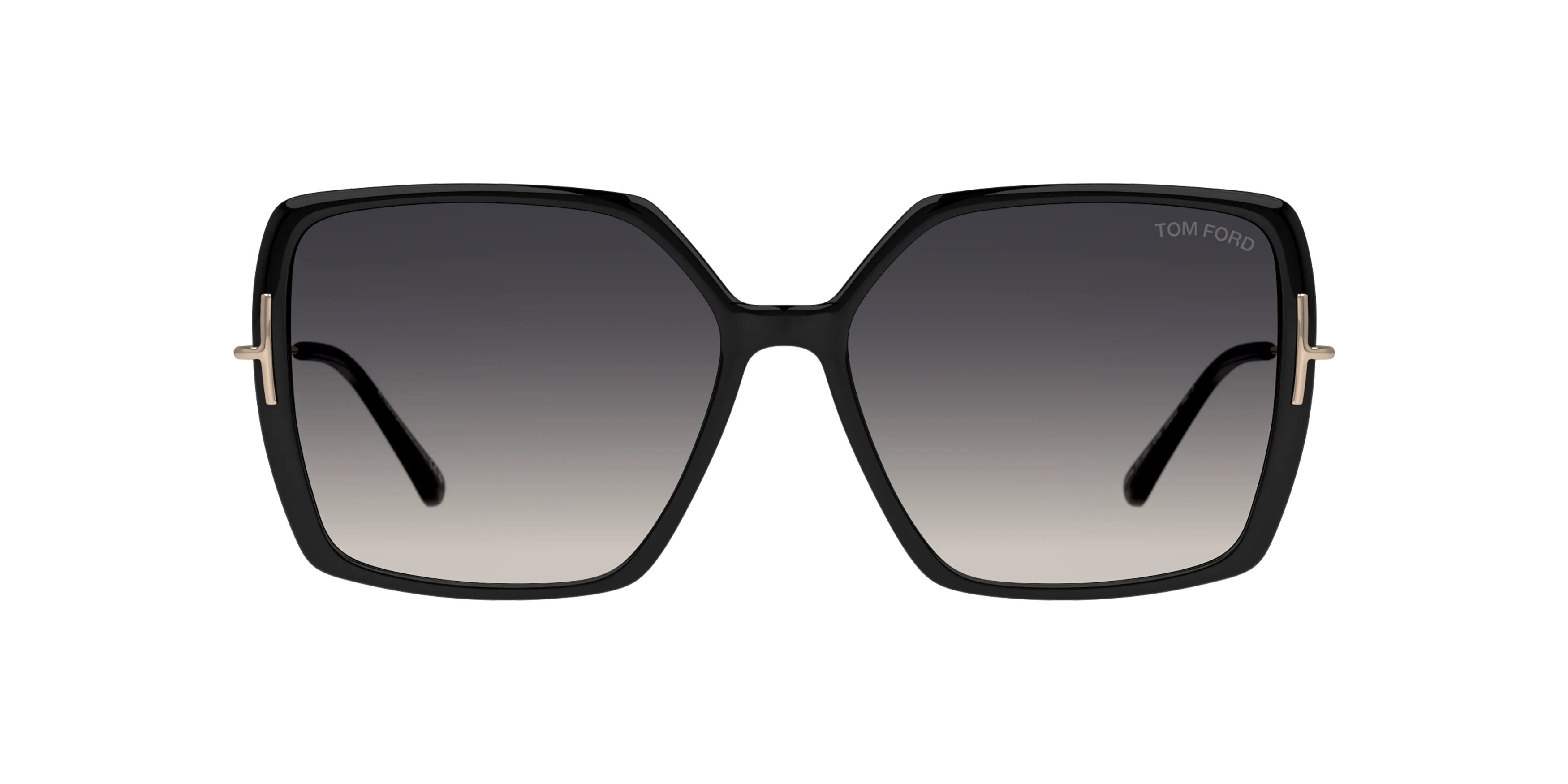 Front, Tom Ford Joanna FT1039 01B Solbriller