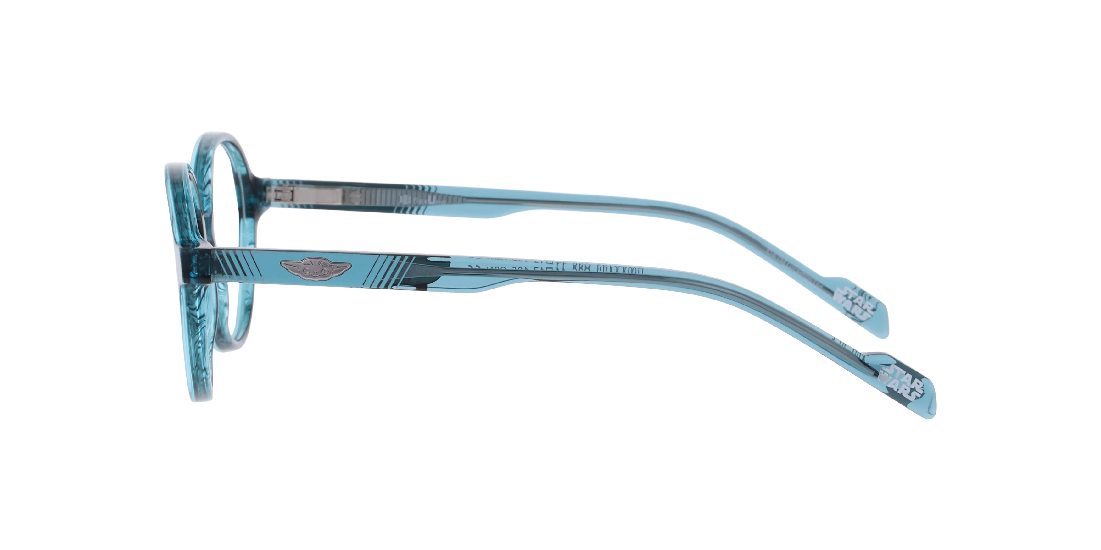Lunettes De Vue Enfant Opal Star Wars – Bleu Translucide, SWMM031 C66, Neuves