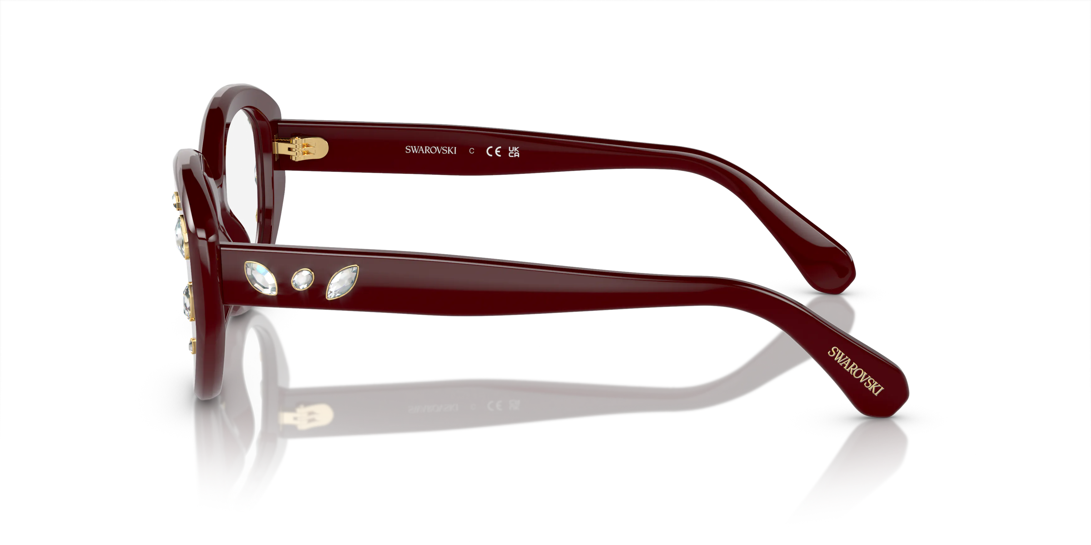 Angle_Left02, Swarovski 0SK2006 1008 Glasögonbåge