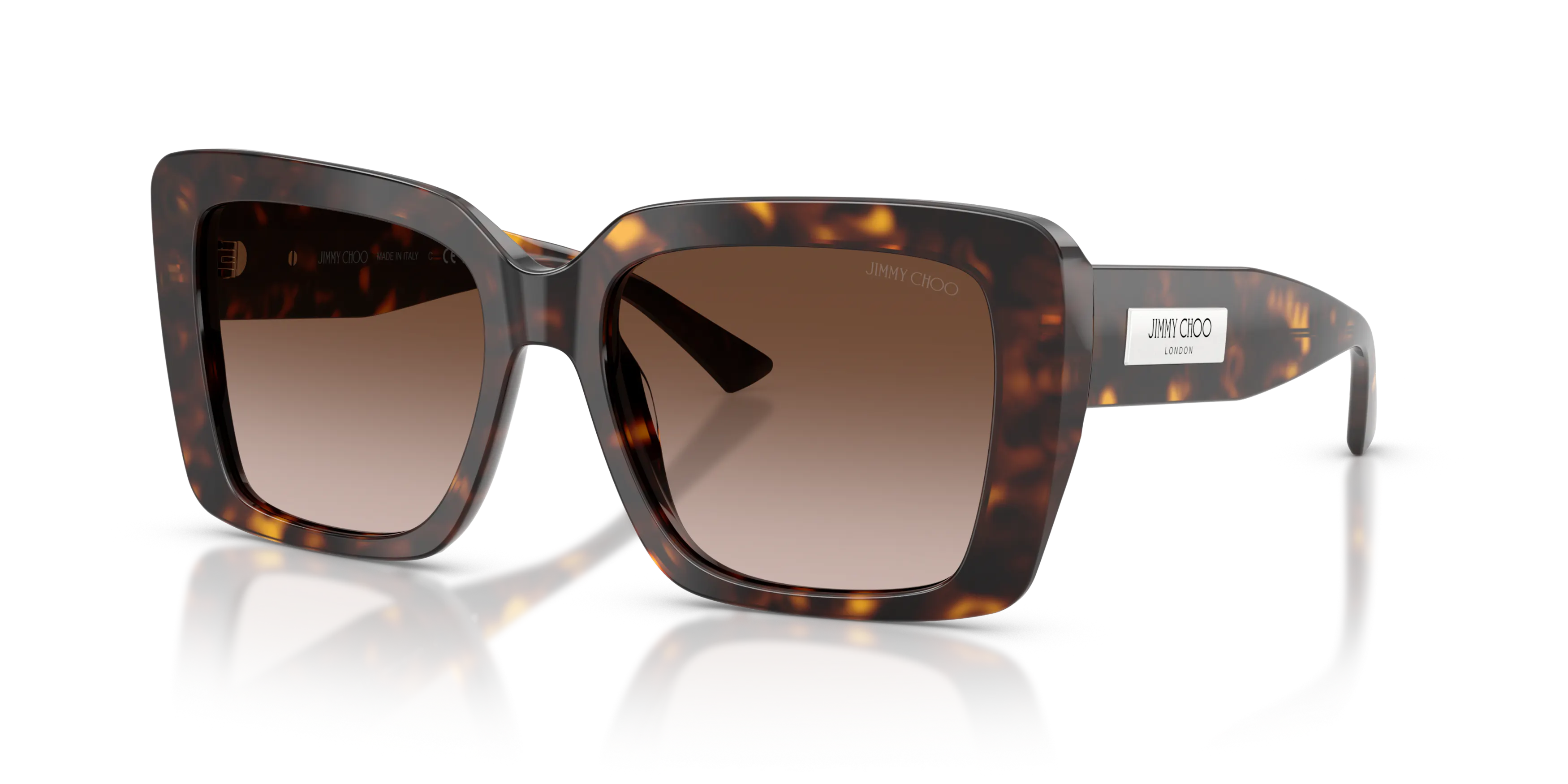 Jimmy Choo 0JC5042 Solbriller - Firkantede Skildpadde