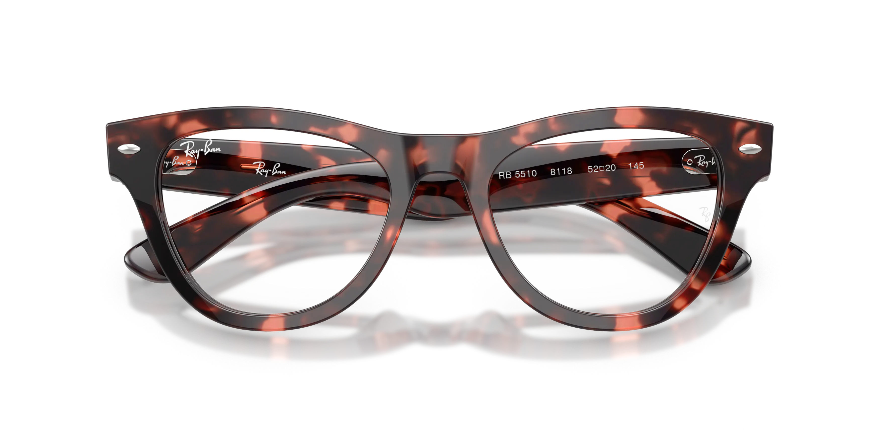 Folded, RAY-BAN Skyler Optics RX5510 8118