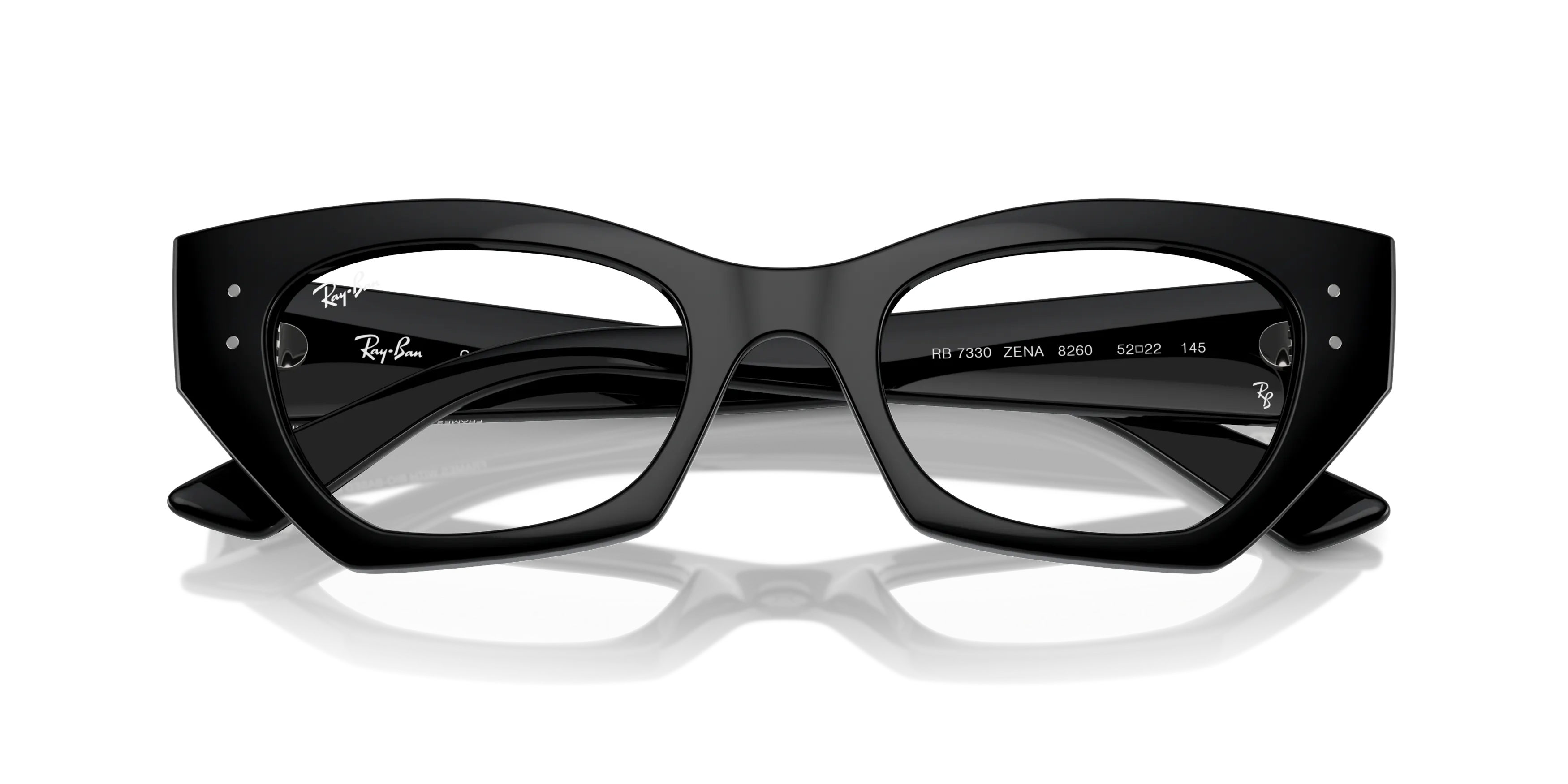 Folded, RAY-BAN Zena Optics Bio-based RX7330 8260
