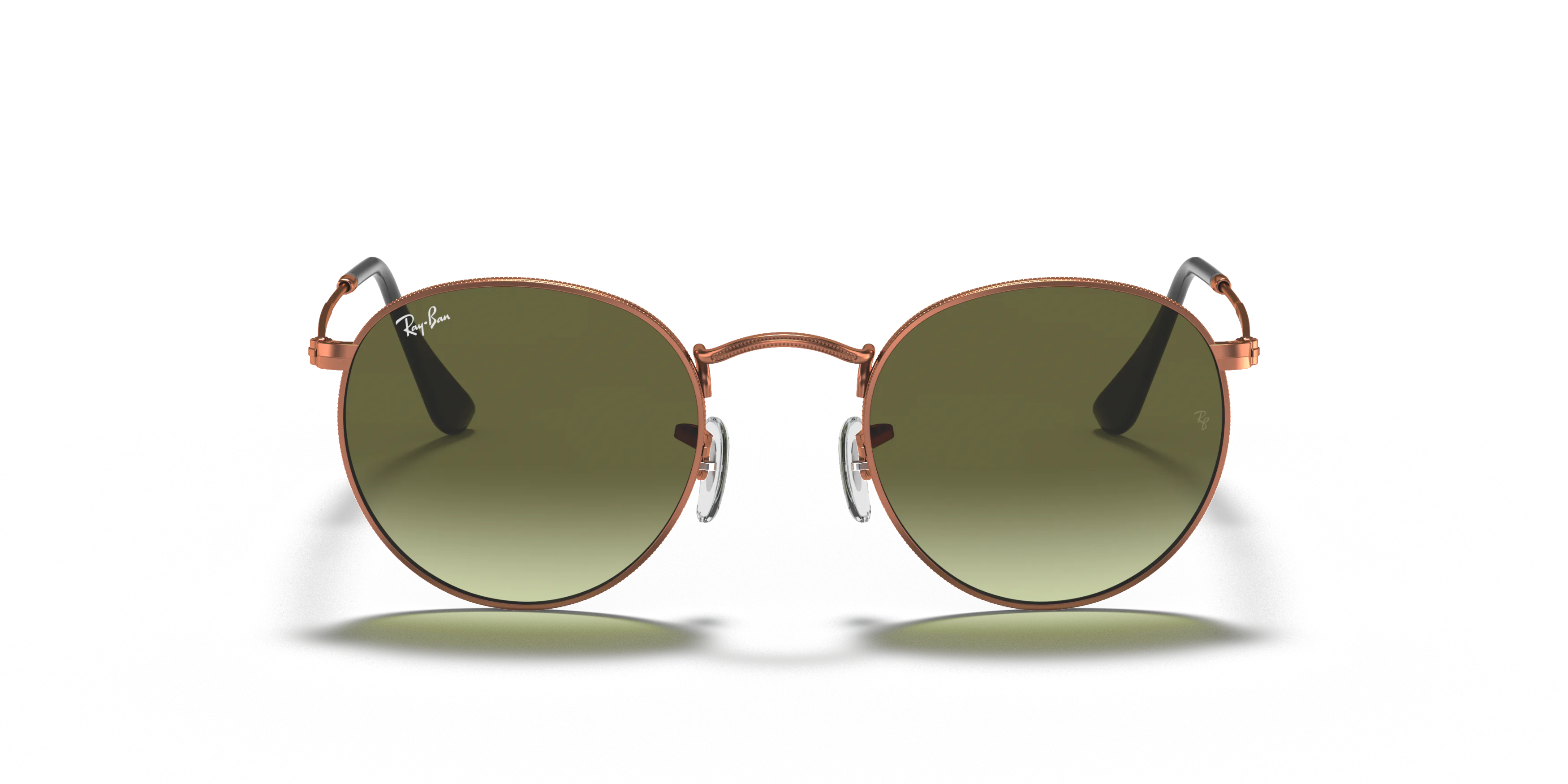 Front, RAY-BAN Round Metal RB3447 9002A6