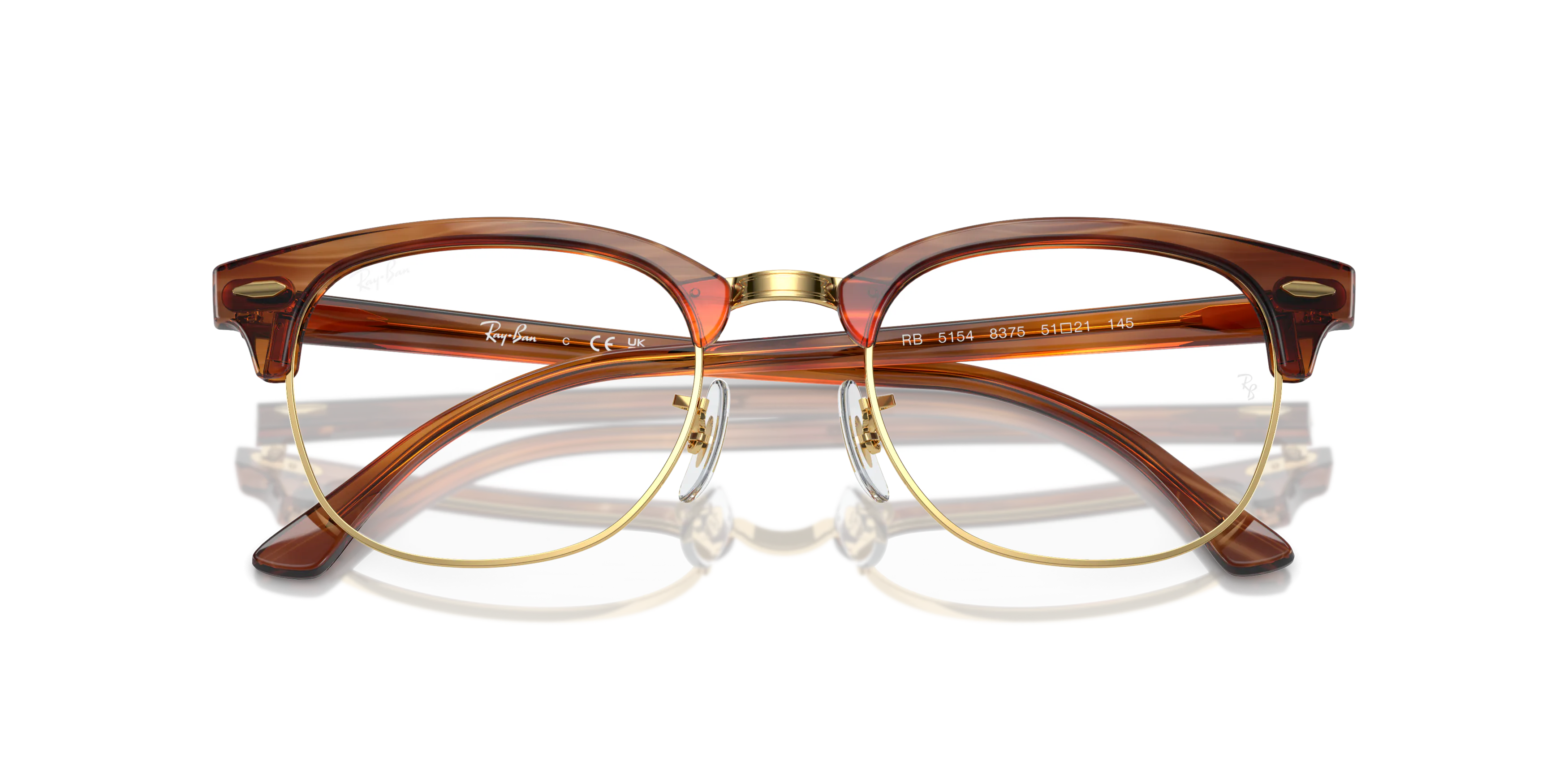 Folded, Ray-Ban RX 5154 Glasses