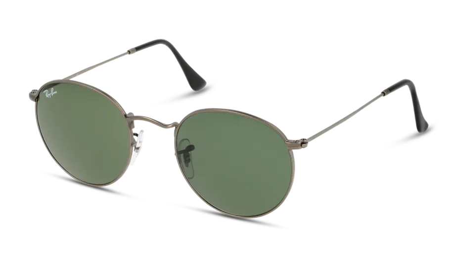 Angle_Left01, Ray-Ban Round Metal RB3447 029 Solglasögon