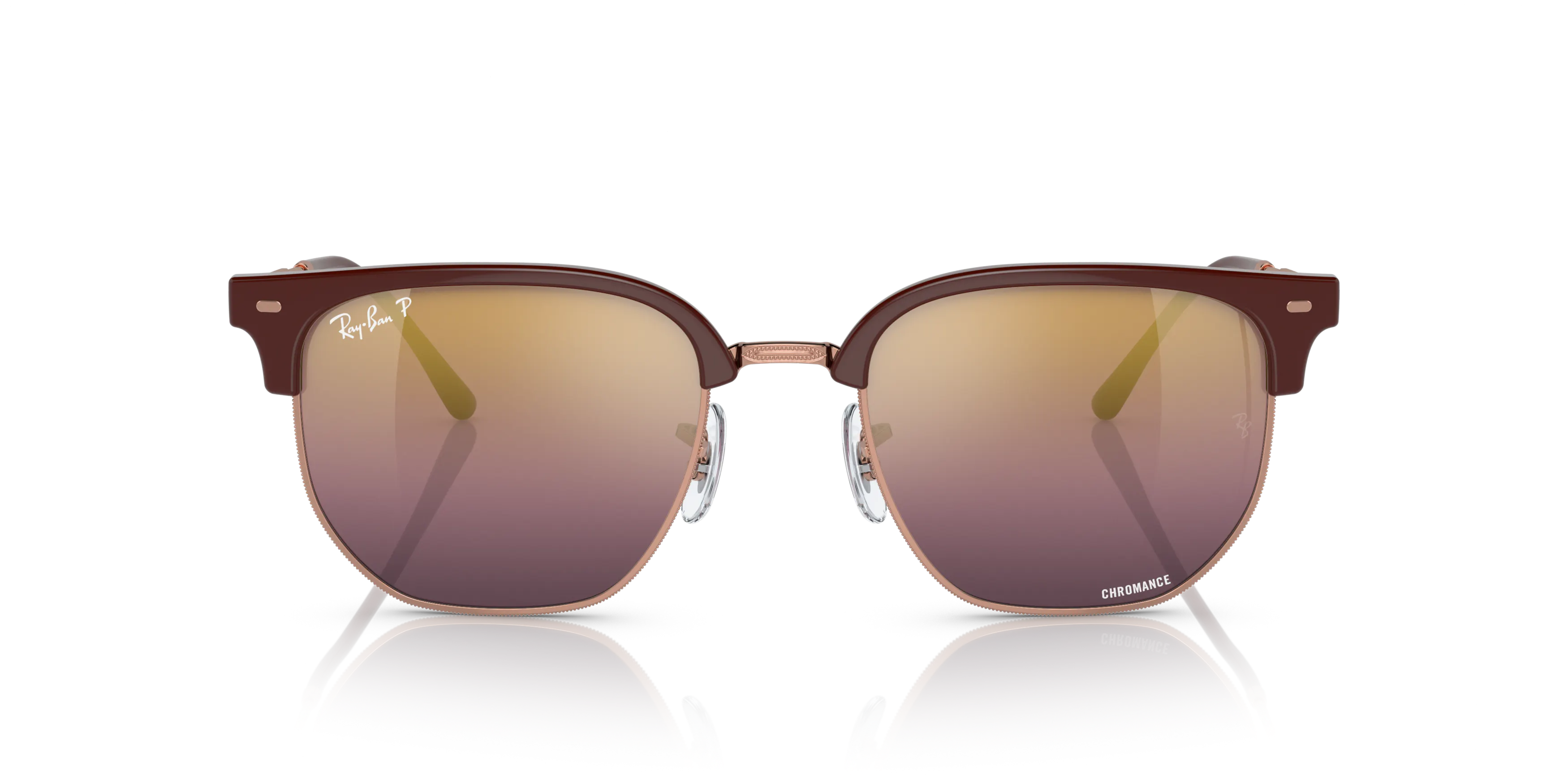 Front, Ray-Ban NEW CLUBMASTER RB4416 6654G9