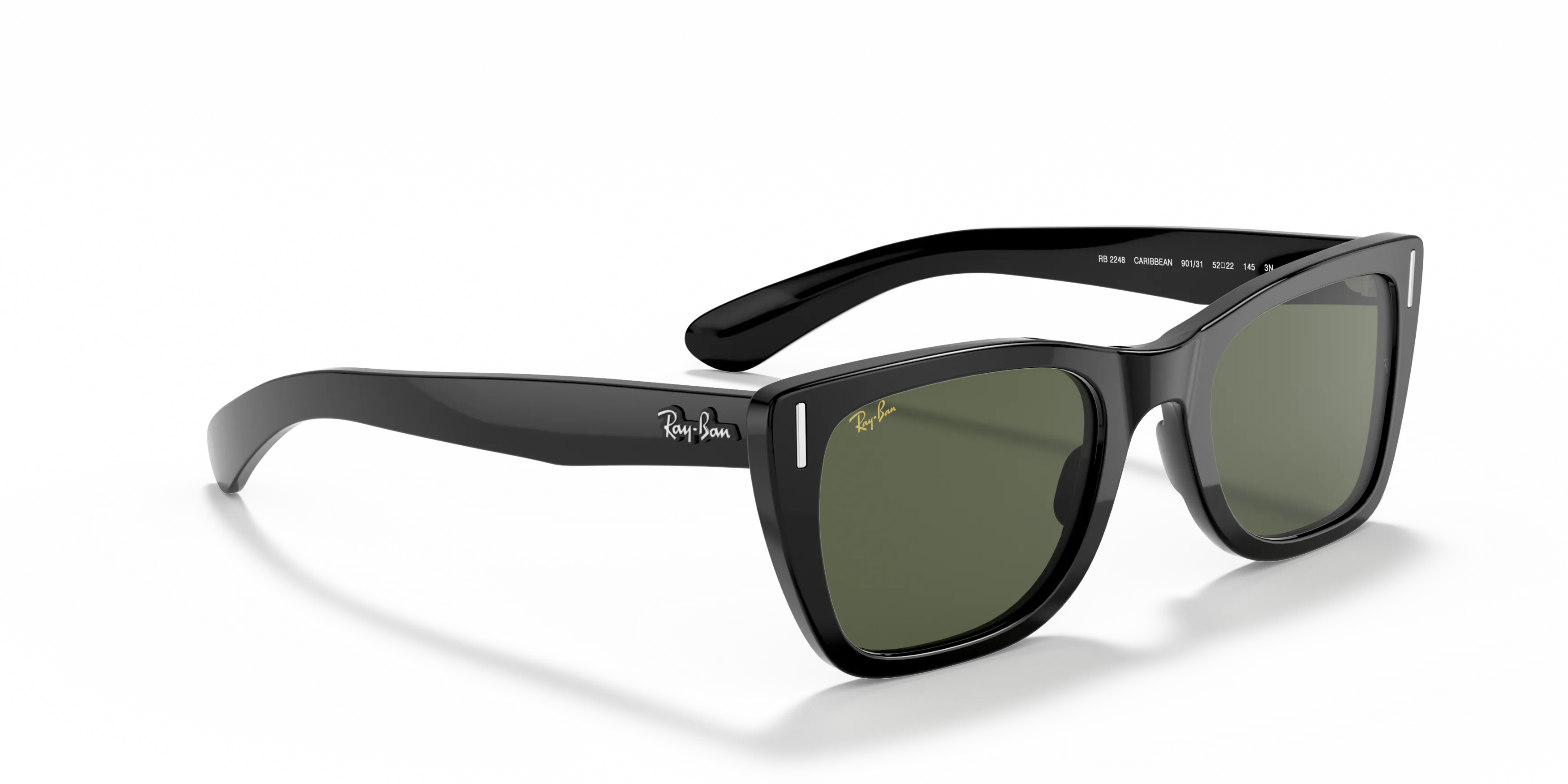Angle_Right01, Ray-Ban Caribbean RB2248 901/31
