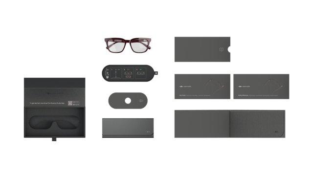 Detail01, Nuance Audio AW5001 Hearing Glasses