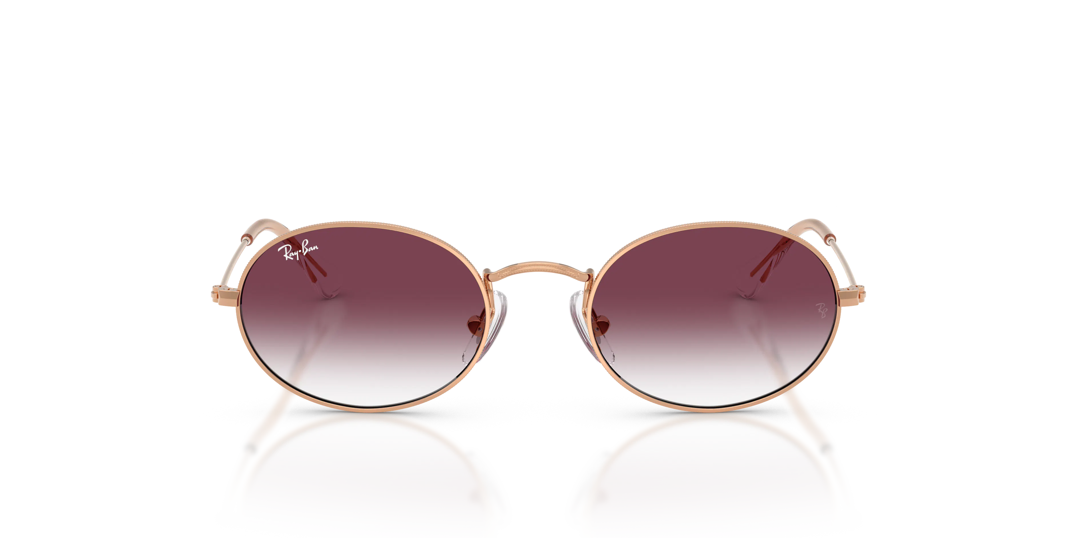 Front, Ray-Ban Kids Oval 0RJ9645S 291-8H Solglasögon