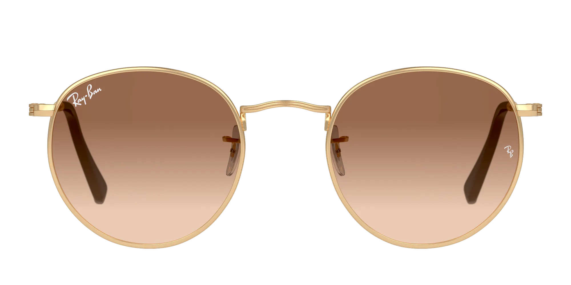Front, RAY-BAN Round Metal RB3447 9001A5