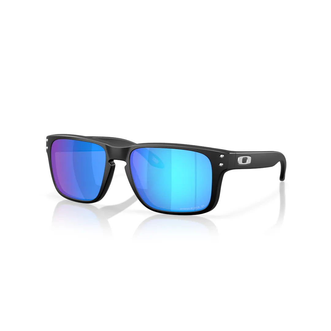 Oakley Holbrook S 0OO9509 Solbriller - Firkantede Sort Polariserede og Spejlvendte Linser Oakley Holbrook S 0OO9509 Solbriller - Firkantede Sort Polariserede og Spejlvendte Linser