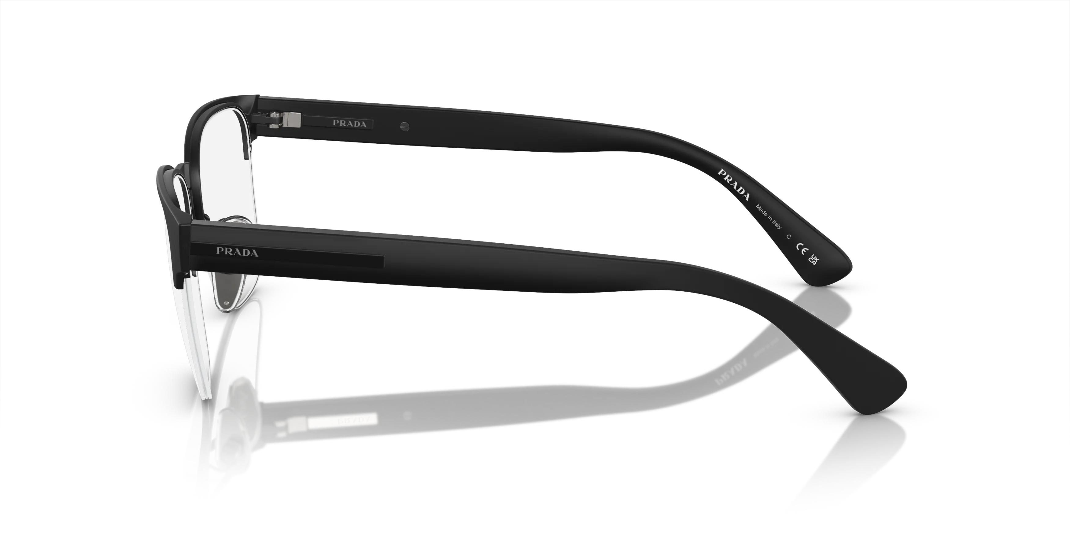 Angle_Left02, Prada 0PRA52V 1BO1O1 Glasögonbåge