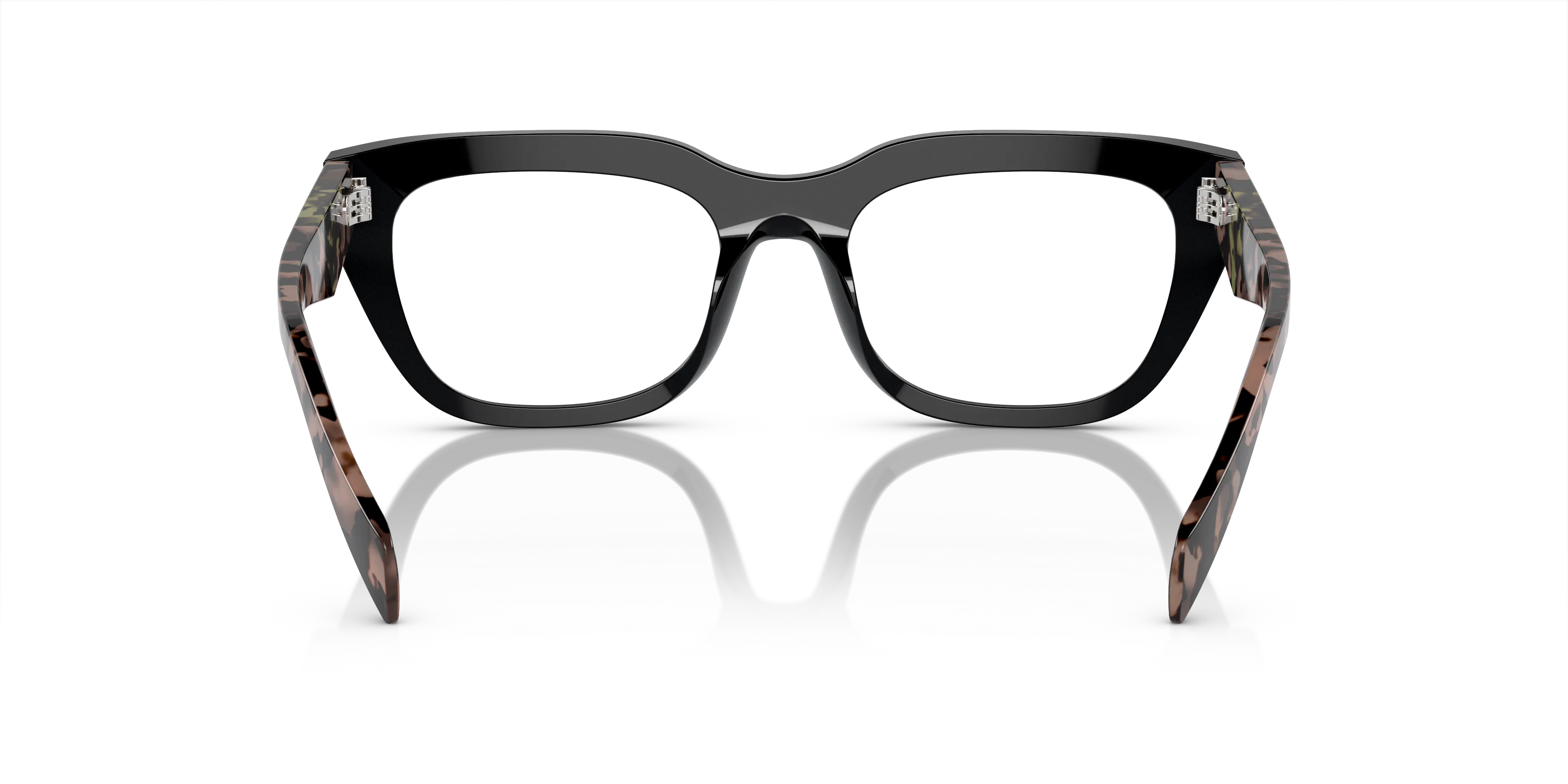 Prada PR A06V Full Rim Glasses Black Frames | David Clulow