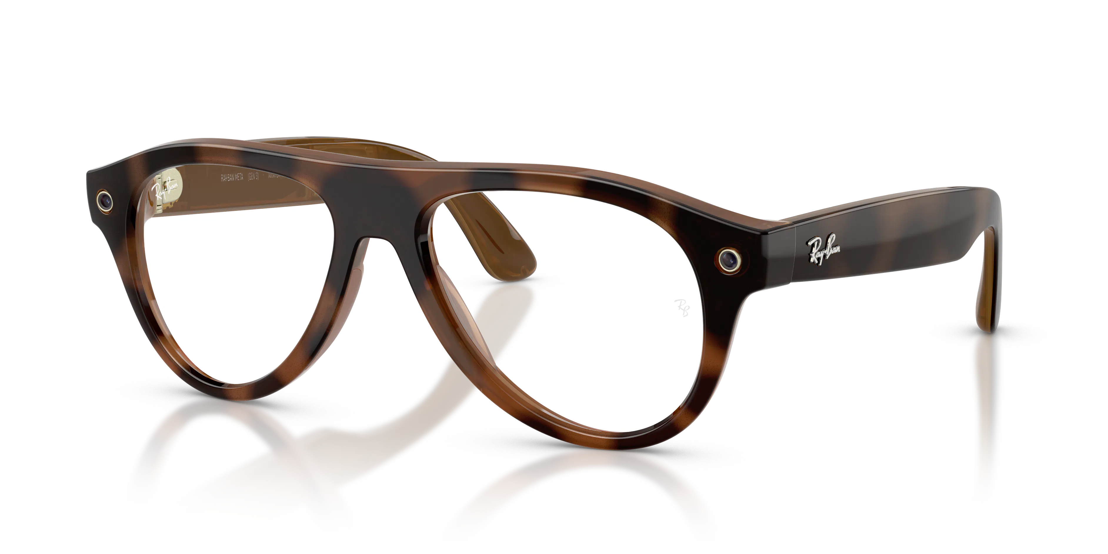 Angle_Left01, Ray-Ban Meta Aviator Transitions® (Gen 3) RW4016 6905M4