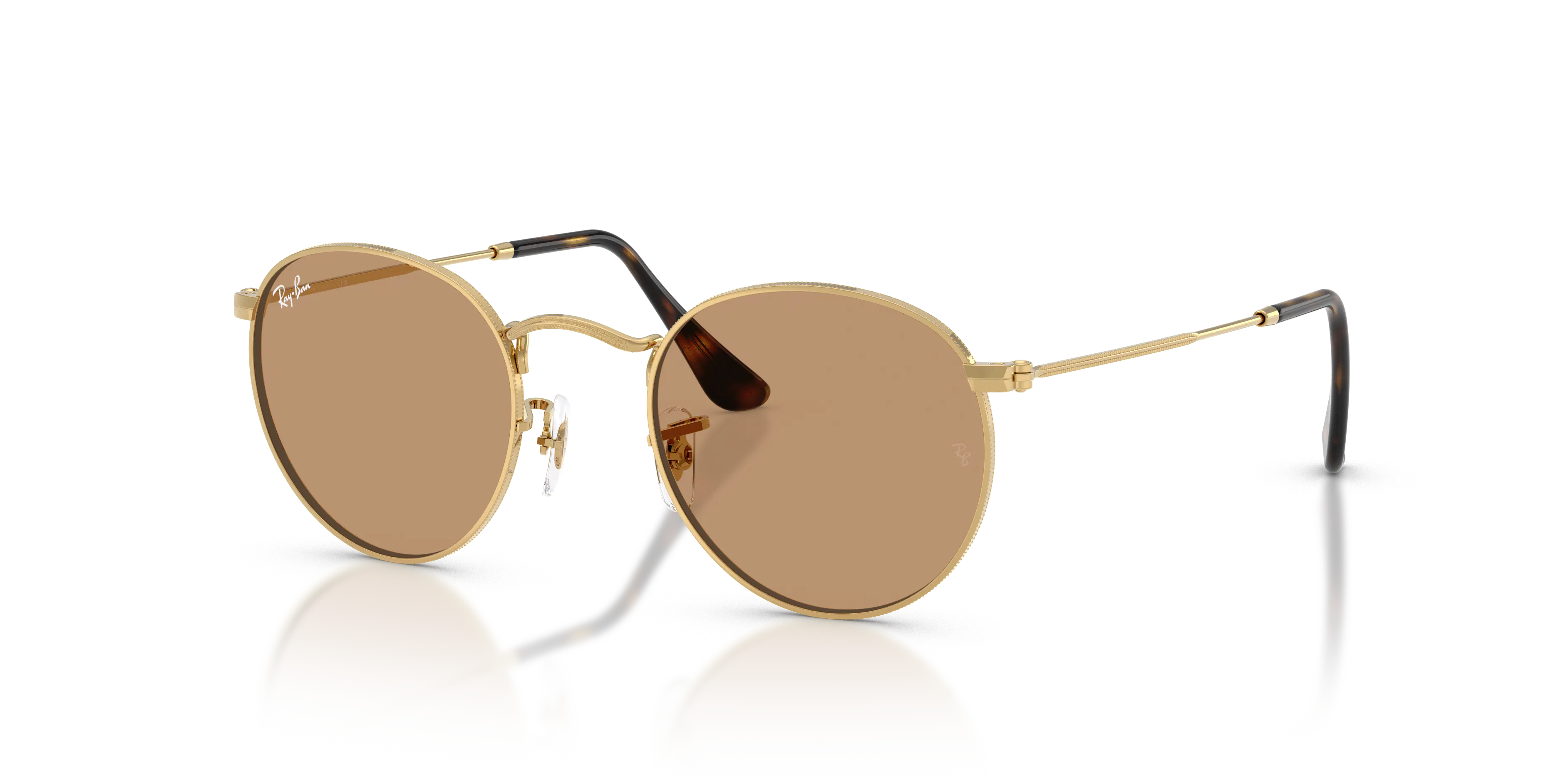 Angle_Left01, Ray-Ban Round Metal RB3447 001/53