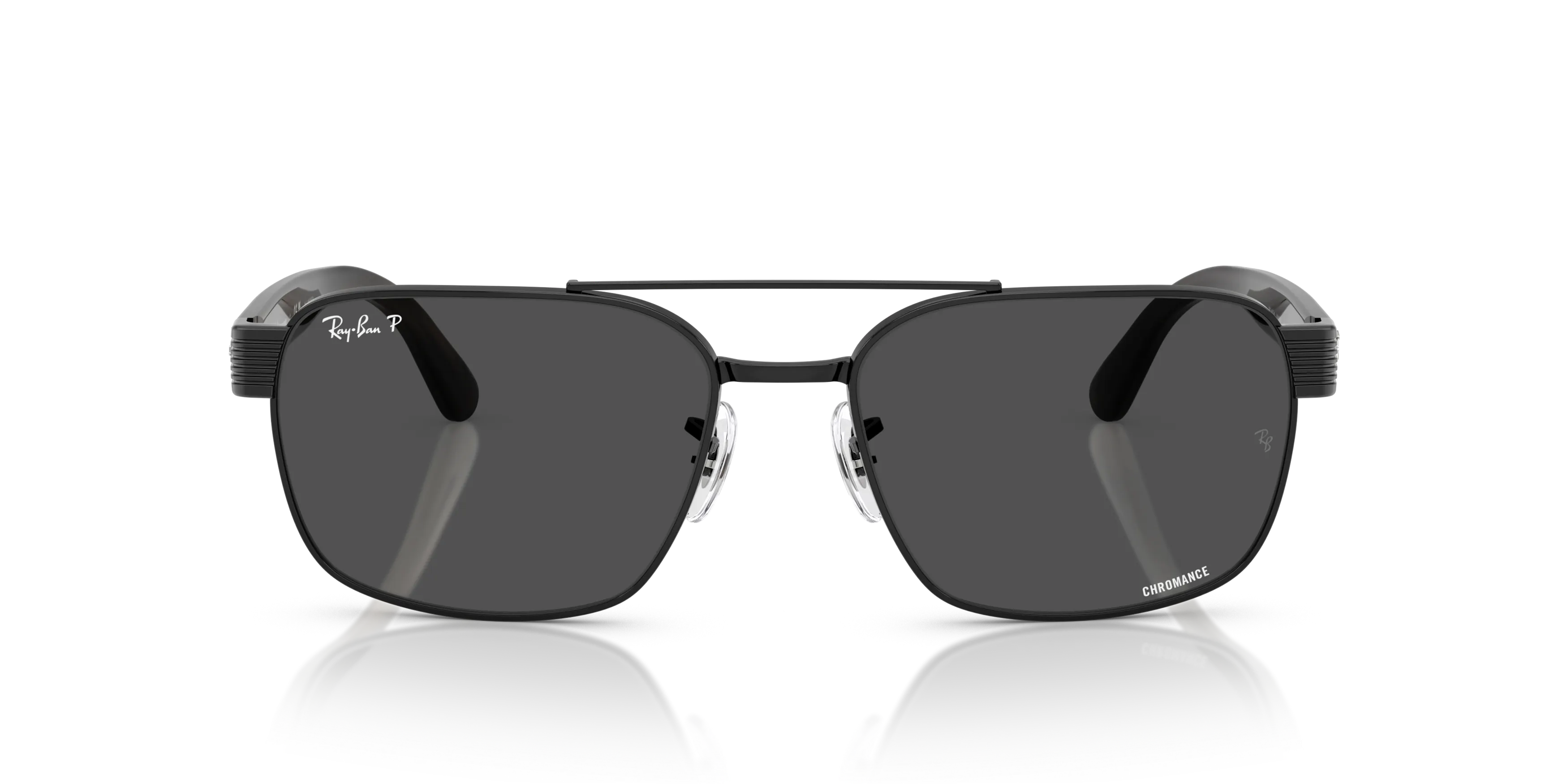 Front, Ray-Ban Polarized+ RB3751CH 002/K8