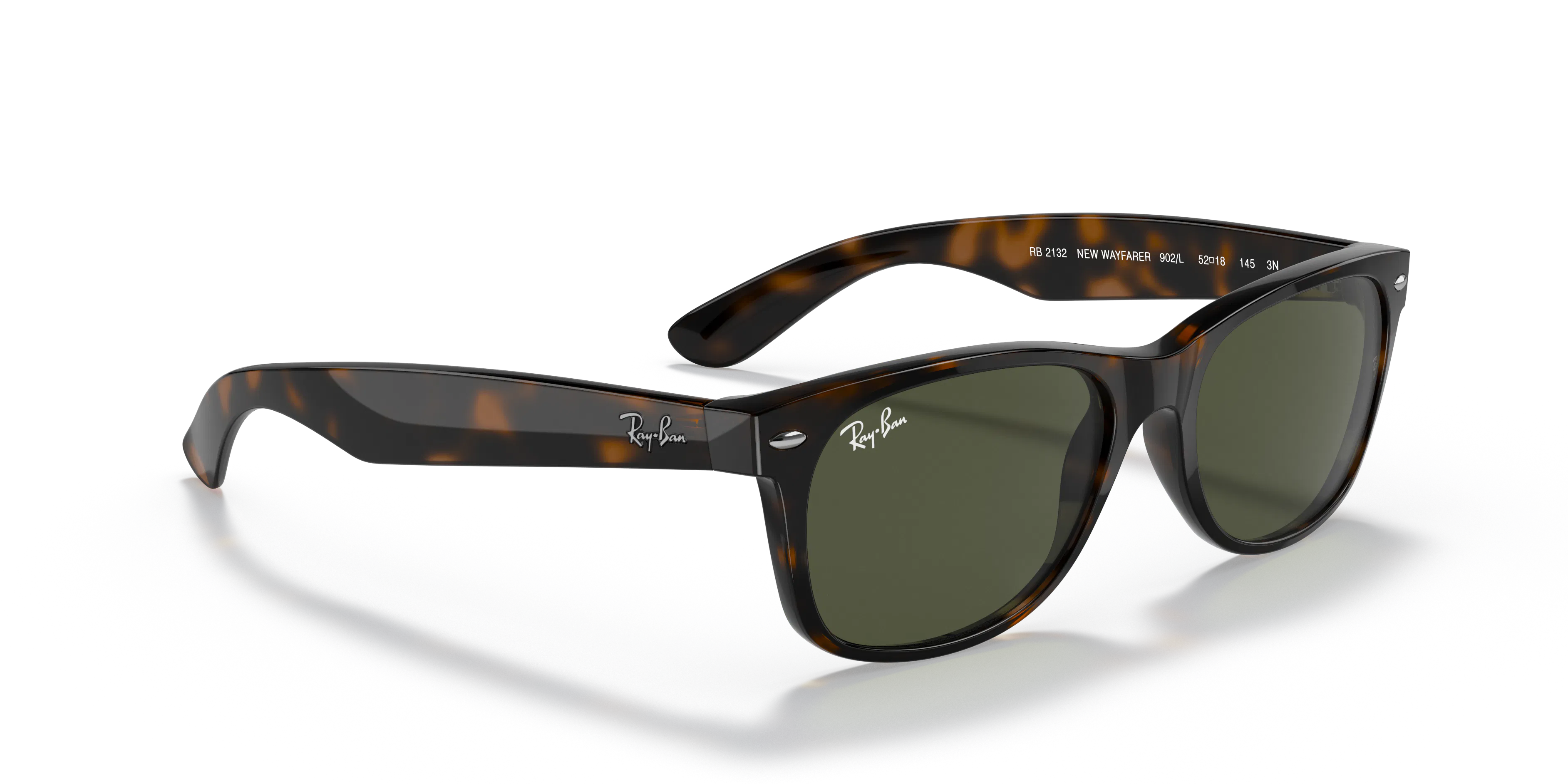 Angle_Right01, Ray-Ban New Wayfarer Classic RB2132 902L