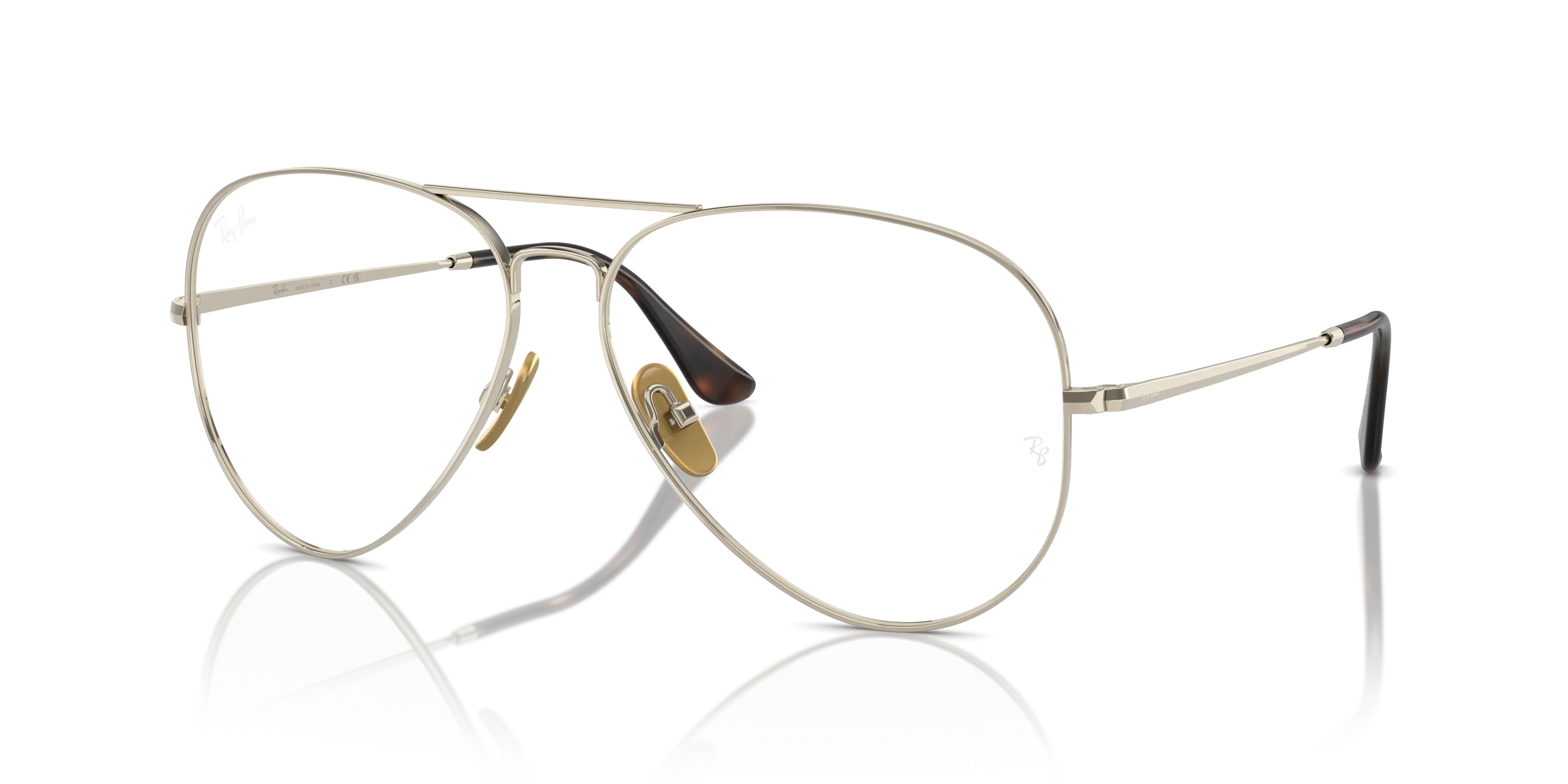 Angle_Left01, RAY-BAN Aviator Titanium Optics RX8789 1246