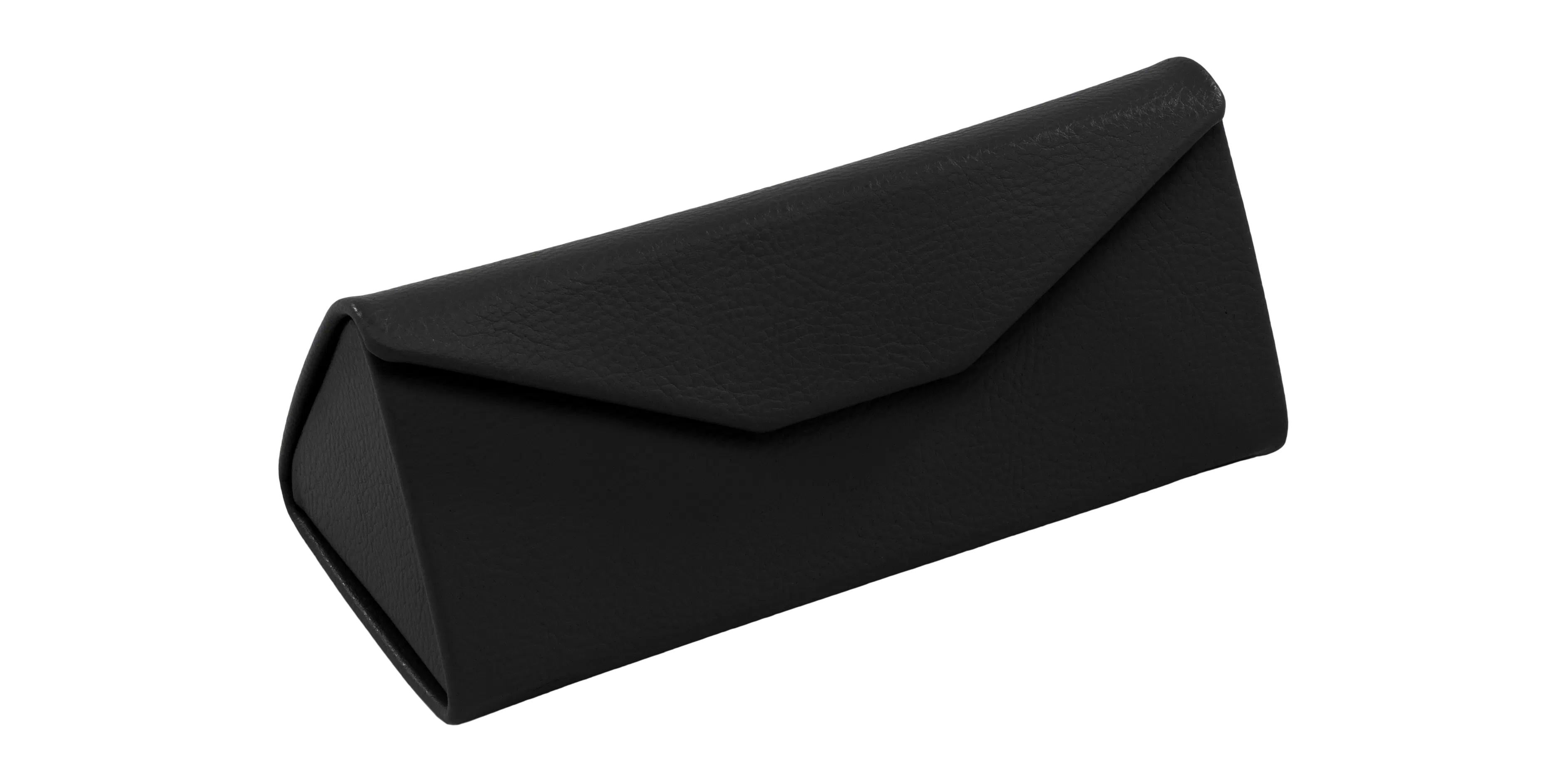 Front, Estuche para gafas Triangular Negro