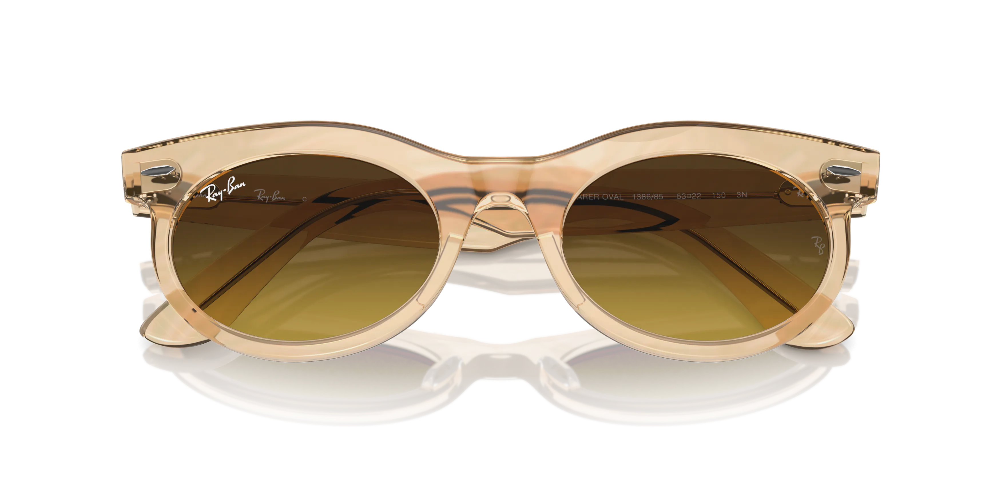 小物 Ray-Ban Change Collection ORB2242 F Ray-Ban Wayfarer Oval Change RB 2242 (138432) Sunglasses | Vision