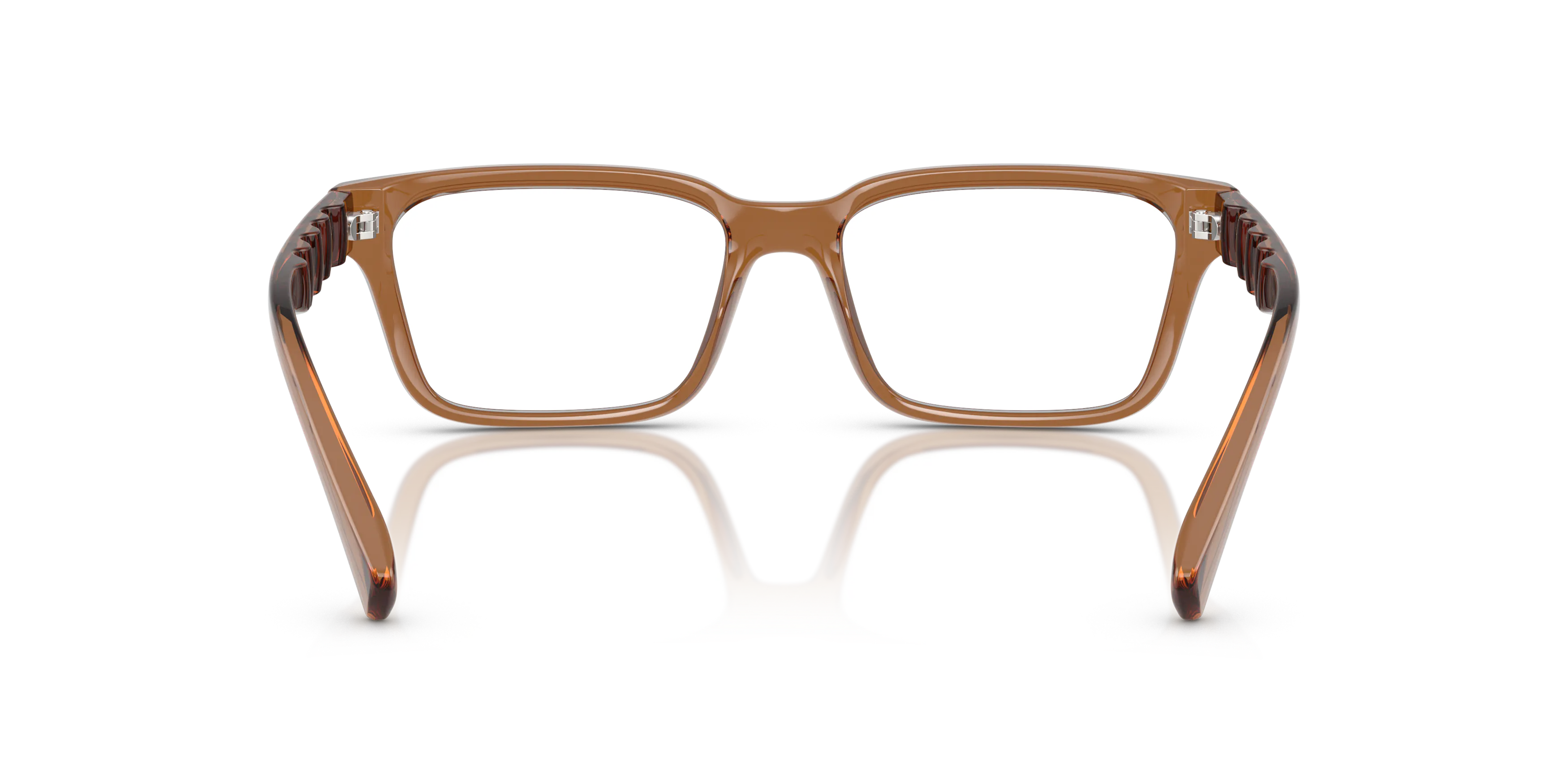 Armani Exchange AX3116 prescription glasses in brown. Available to