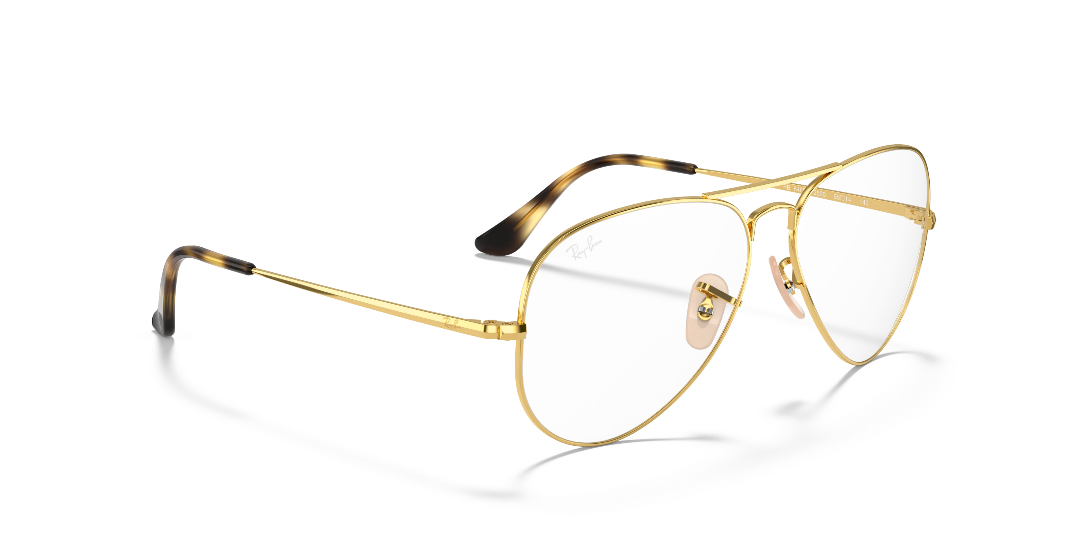 Ray-Ban Glasses - Aviator RX 6489 | Vision Express